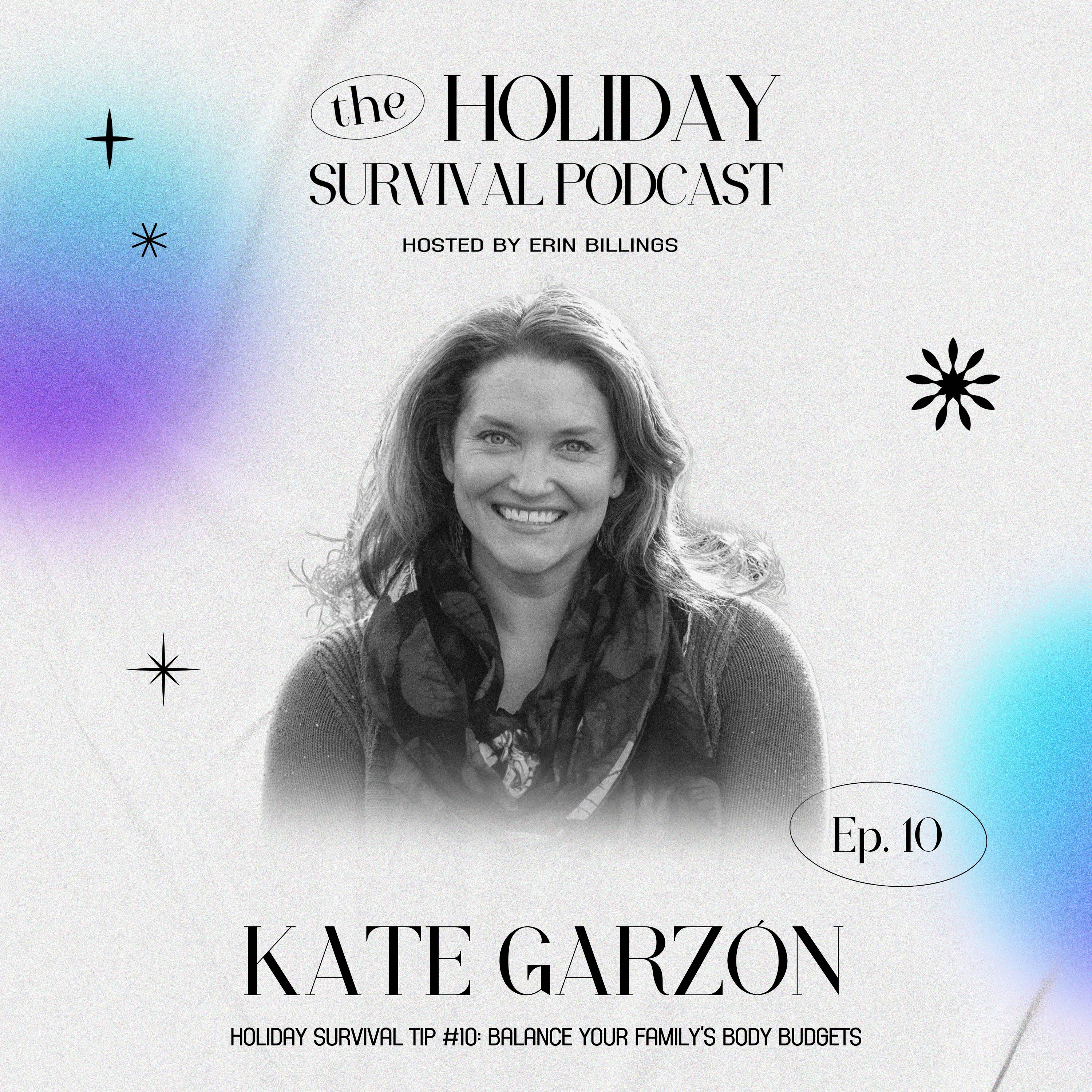 Holiday Survival Tip #10: Balance Your Family's Body Budgets with Kate Garzón episode artwork