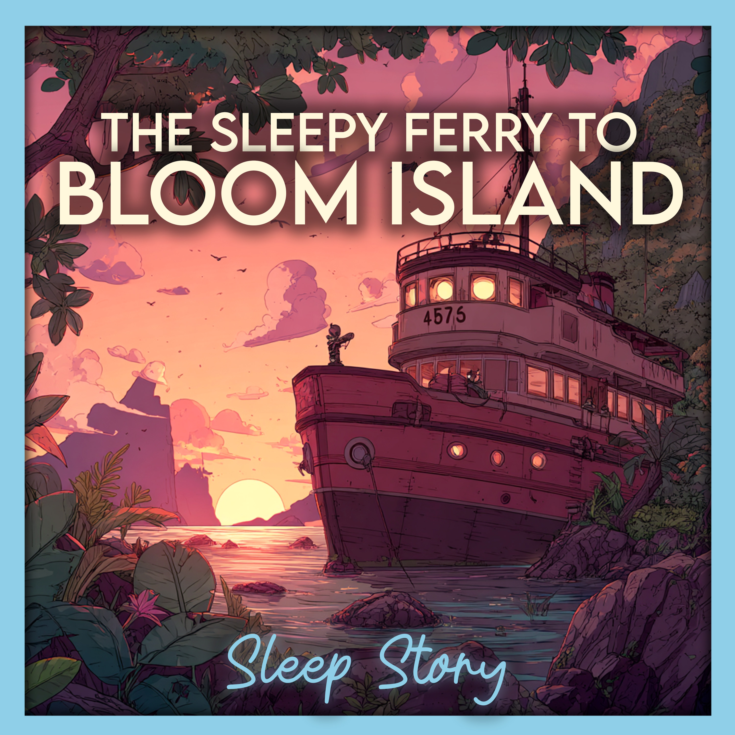 Sleep Stories for Adults | Ferry to Bloom Island – Calming Bedtime Story for Grown Ups to Fall Asleep Fast