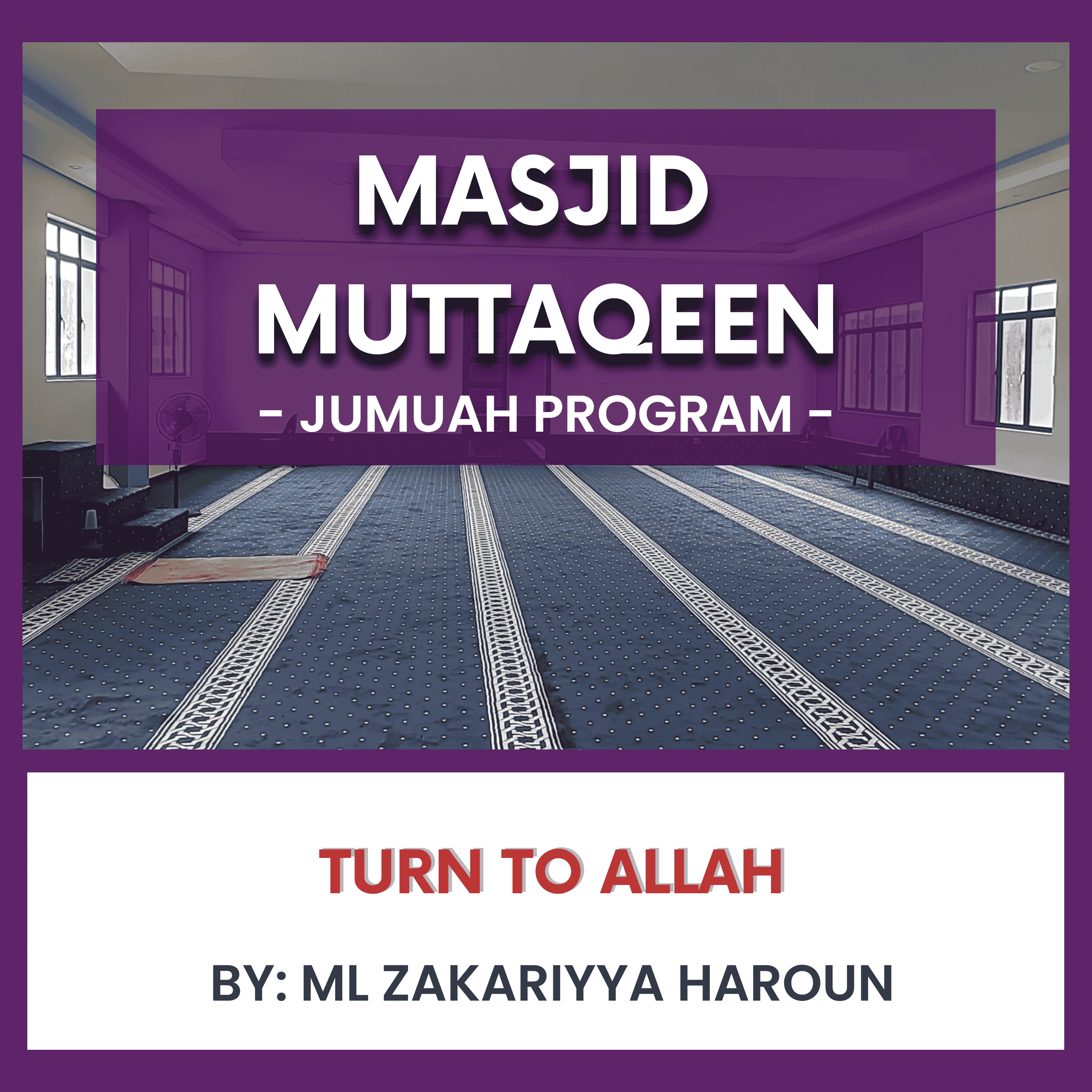 Turn to Allah by ML Zakariyya Haroun episode artwork