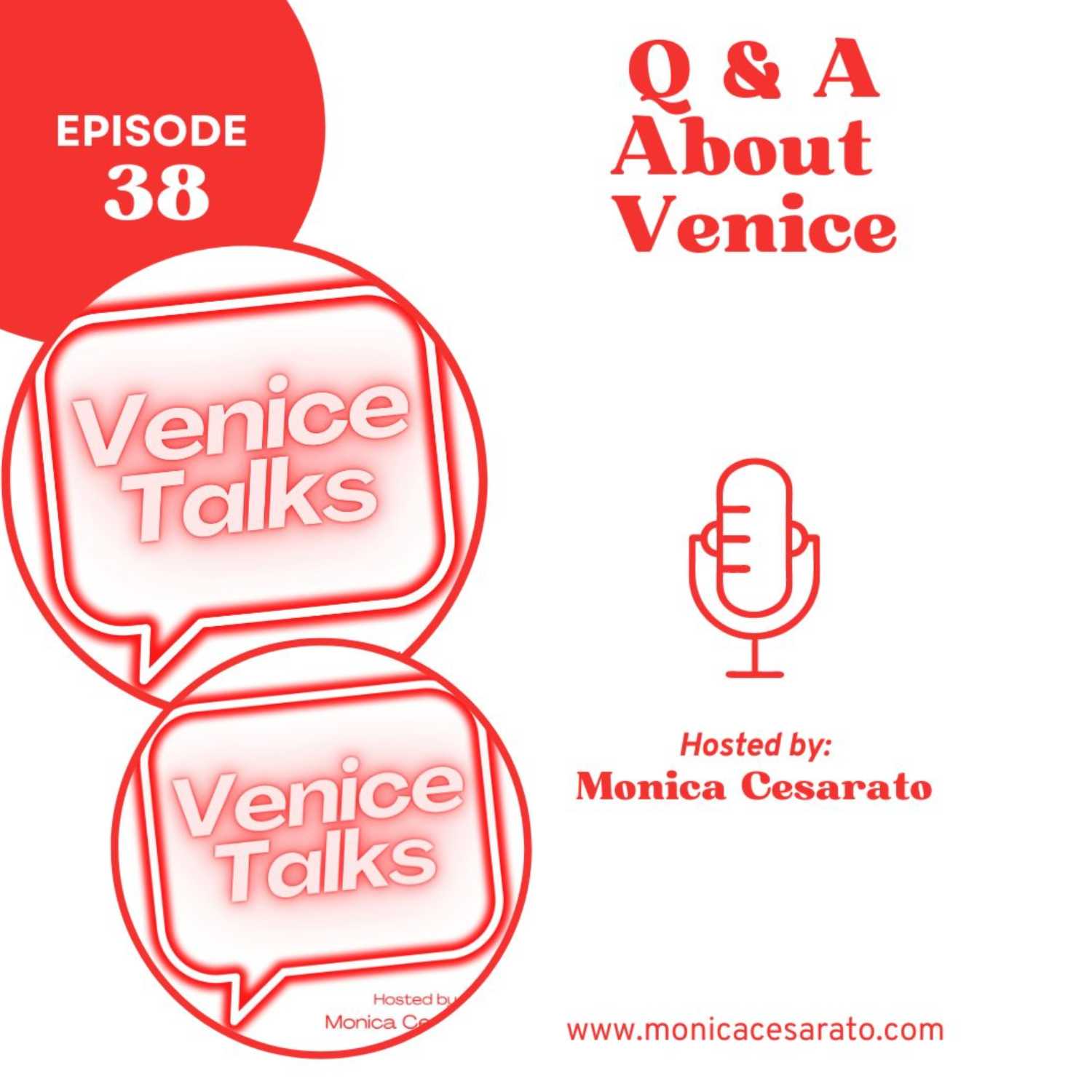Ep.38 - Venice Unveiled: Your Questions Answered in a Q&A Extravaganza episode about Venice