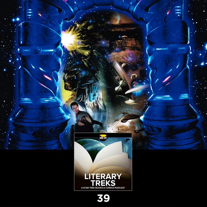 Artwork for podcast Literary Treks: A Star Trek Books and Comics Podcast