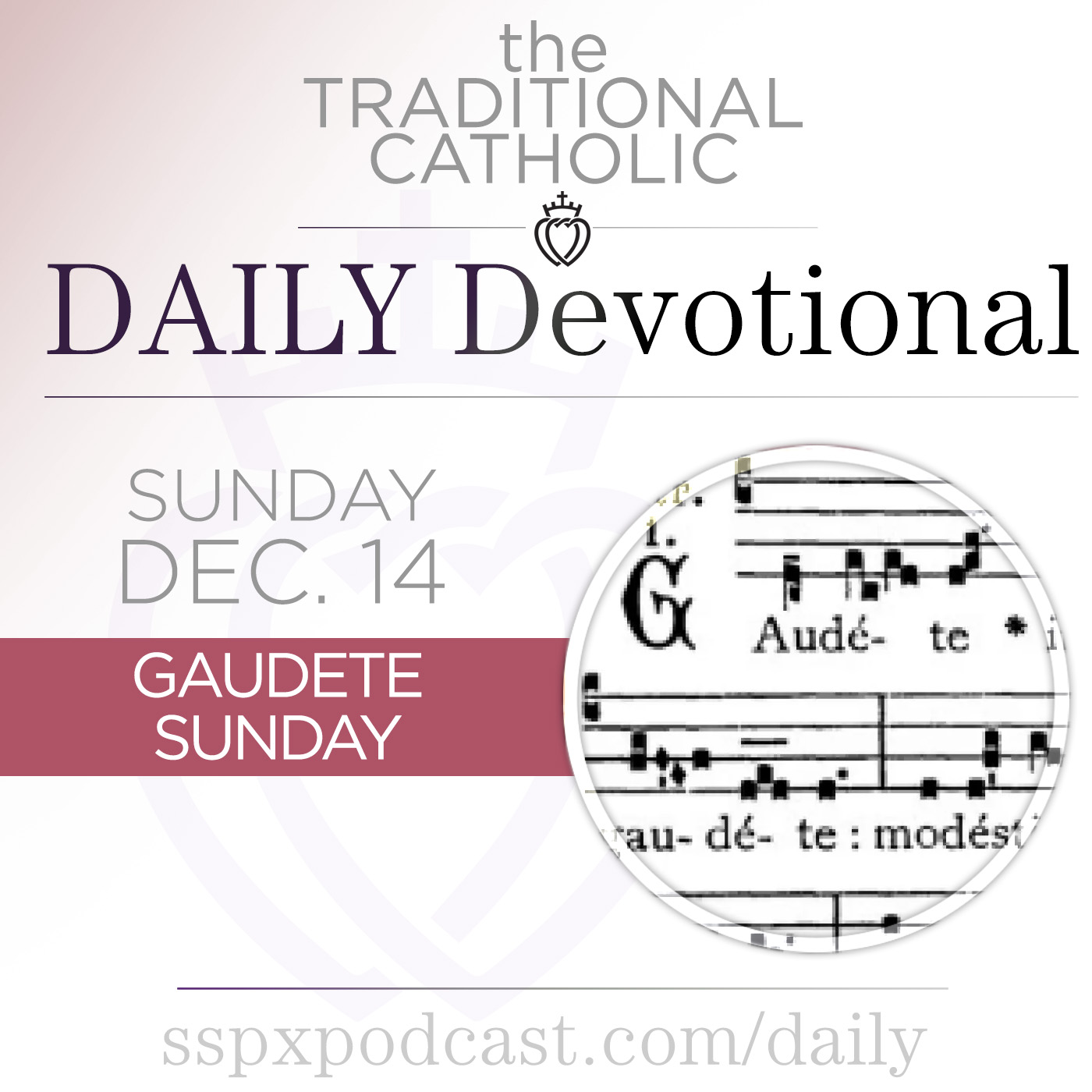 Dec 14 – Gaudete Sunday