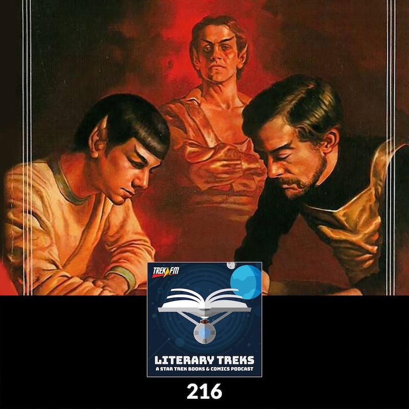 Artwork for podcast Literary Treks: A Star Trek Books and Comics Podcast