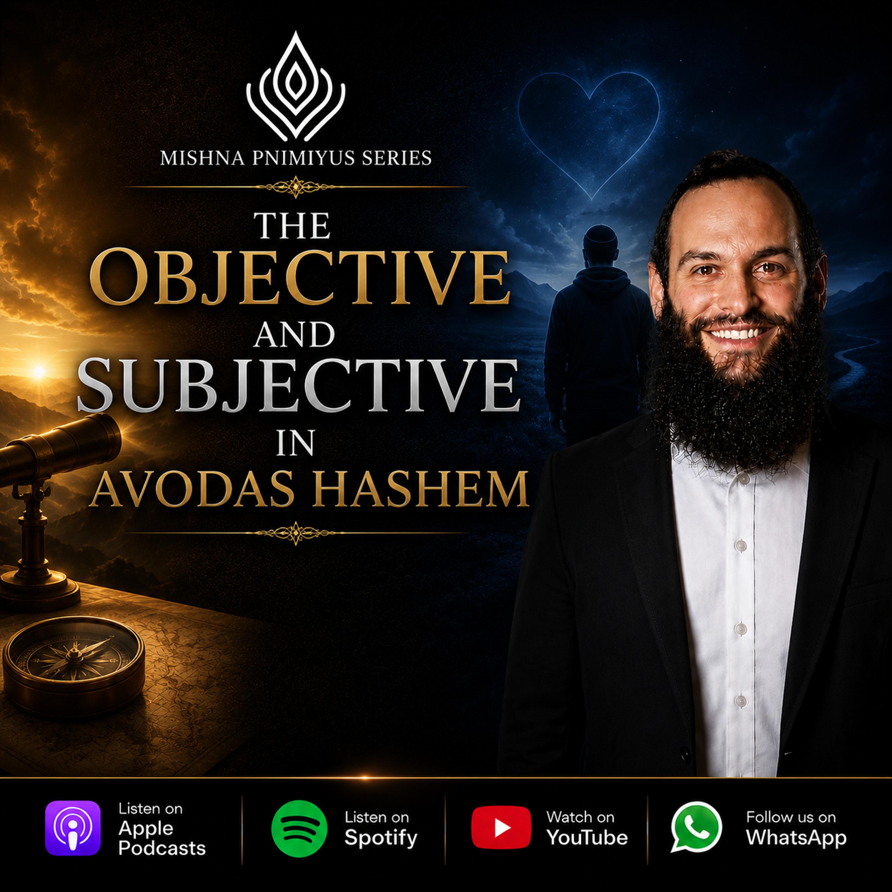 The Objective and Subjective in Avodas Hashem episode artwork
