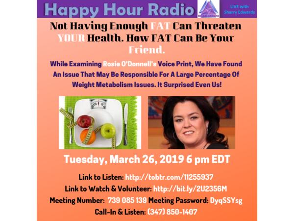 Not Having Enough FAT Can Threaten YOUR Health. How Fat Can Be Your Friend. episode artwork