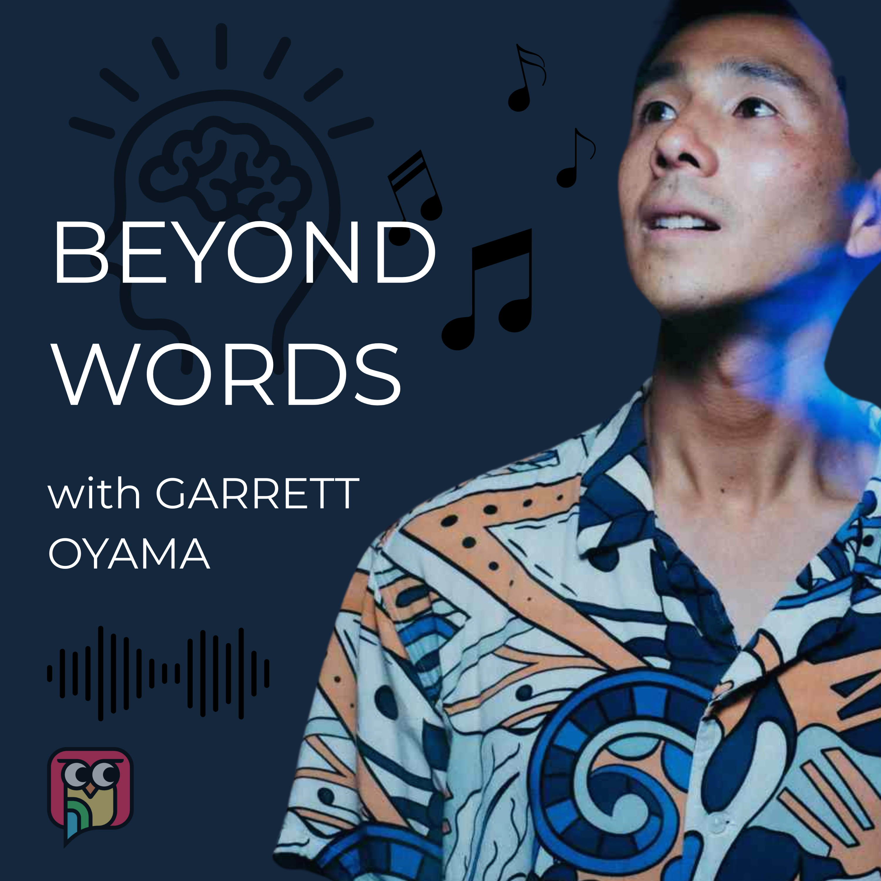 Artwork for Beyond Words with Garrett Oyama