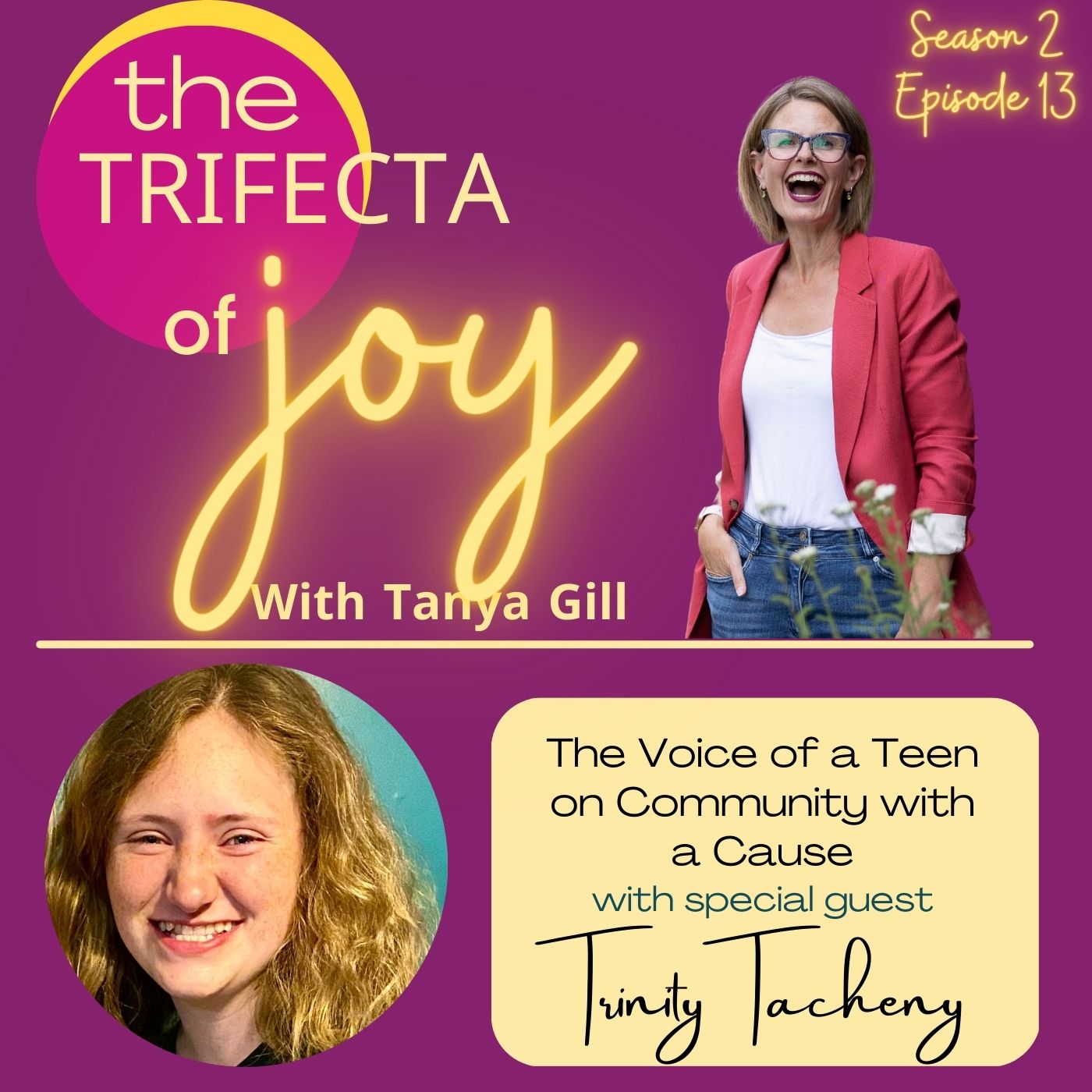 The Voice of a Teen on Community with a Cause with Trinity Tacheny