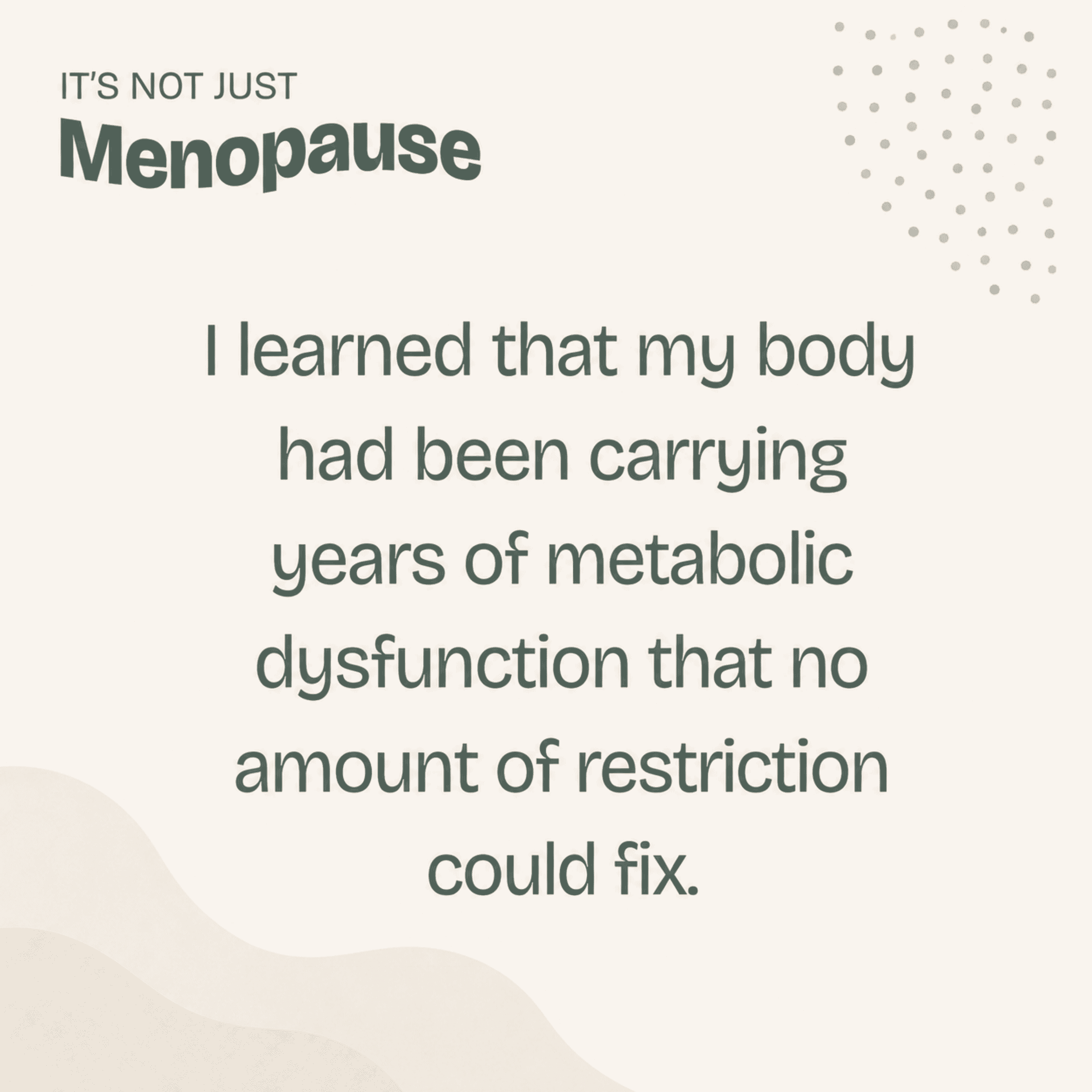 Ep. 149 Menopause and Metabolic Dysfunction: How I Finally Lost 25 Pounds at 59 After 30 Years of Struggling