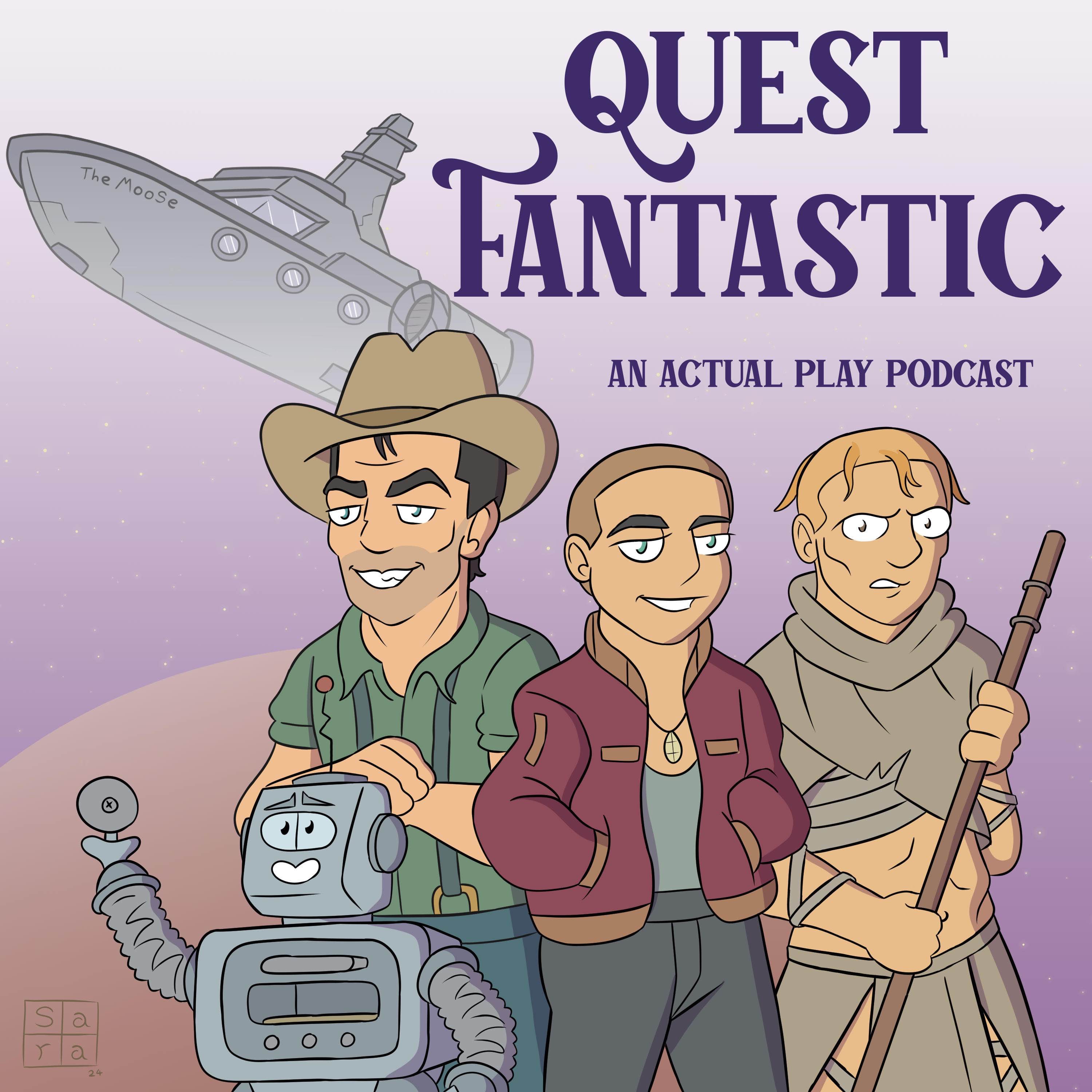 Gab Quest #44: Deepbleurgh Underground episode artwork