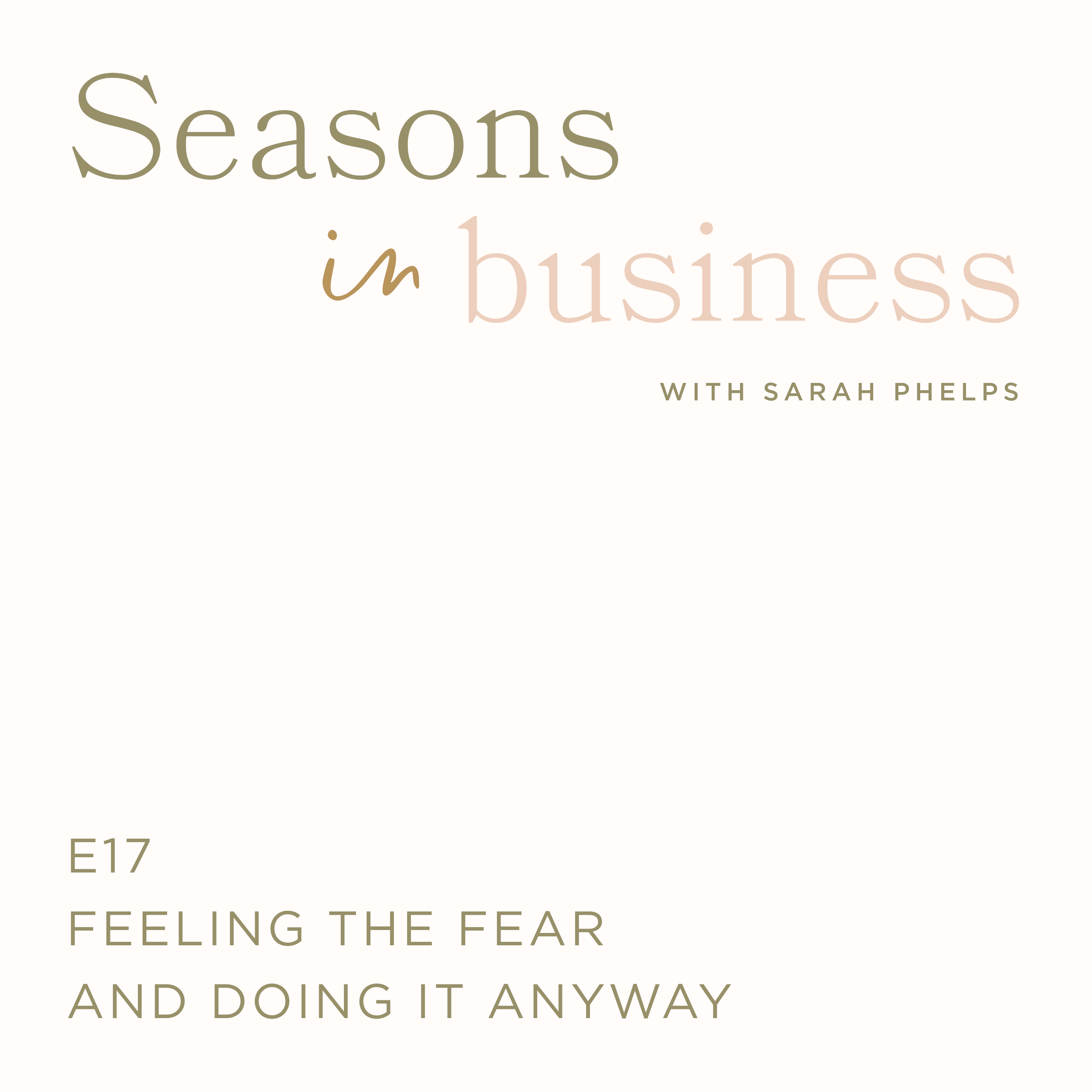 Feeling the fear and doing it anyway episode artwork