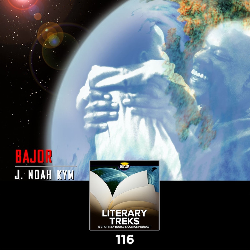 Artwork for podcast Literary Treks: A Star Trek Books and Comics Podcast