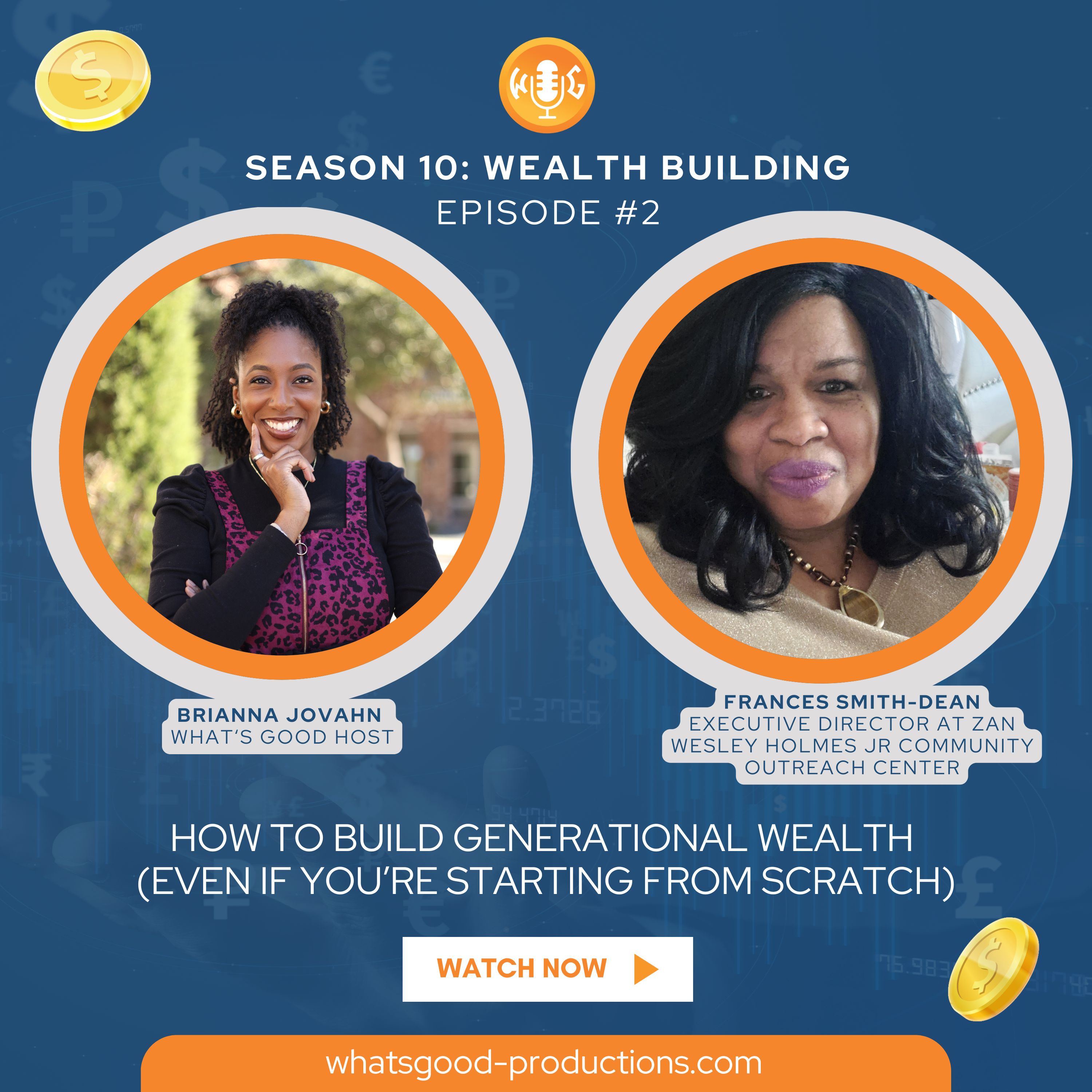 How to Build Generational Wealth  (Even If You’re Starting From Scratch) with Frances Smith-Dean episode artwork