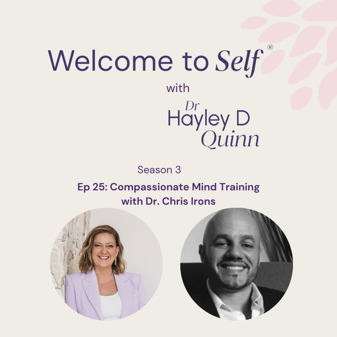 Episode #25 Compassionate Mind Training with Dr Chris Irons episode artwork
