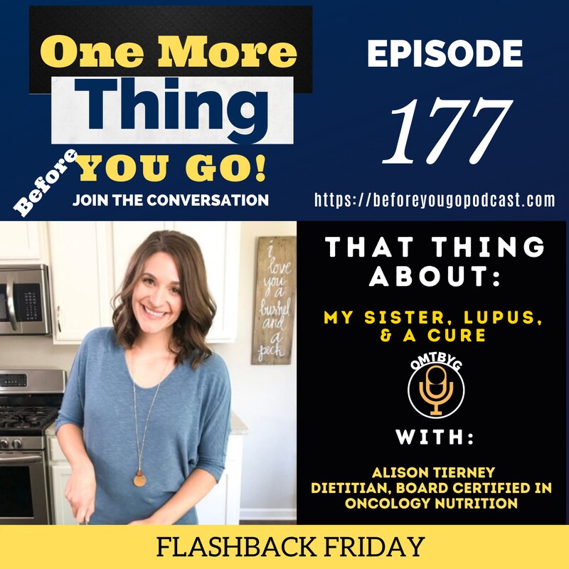 Artwork for podcast One More Thing Before You Go