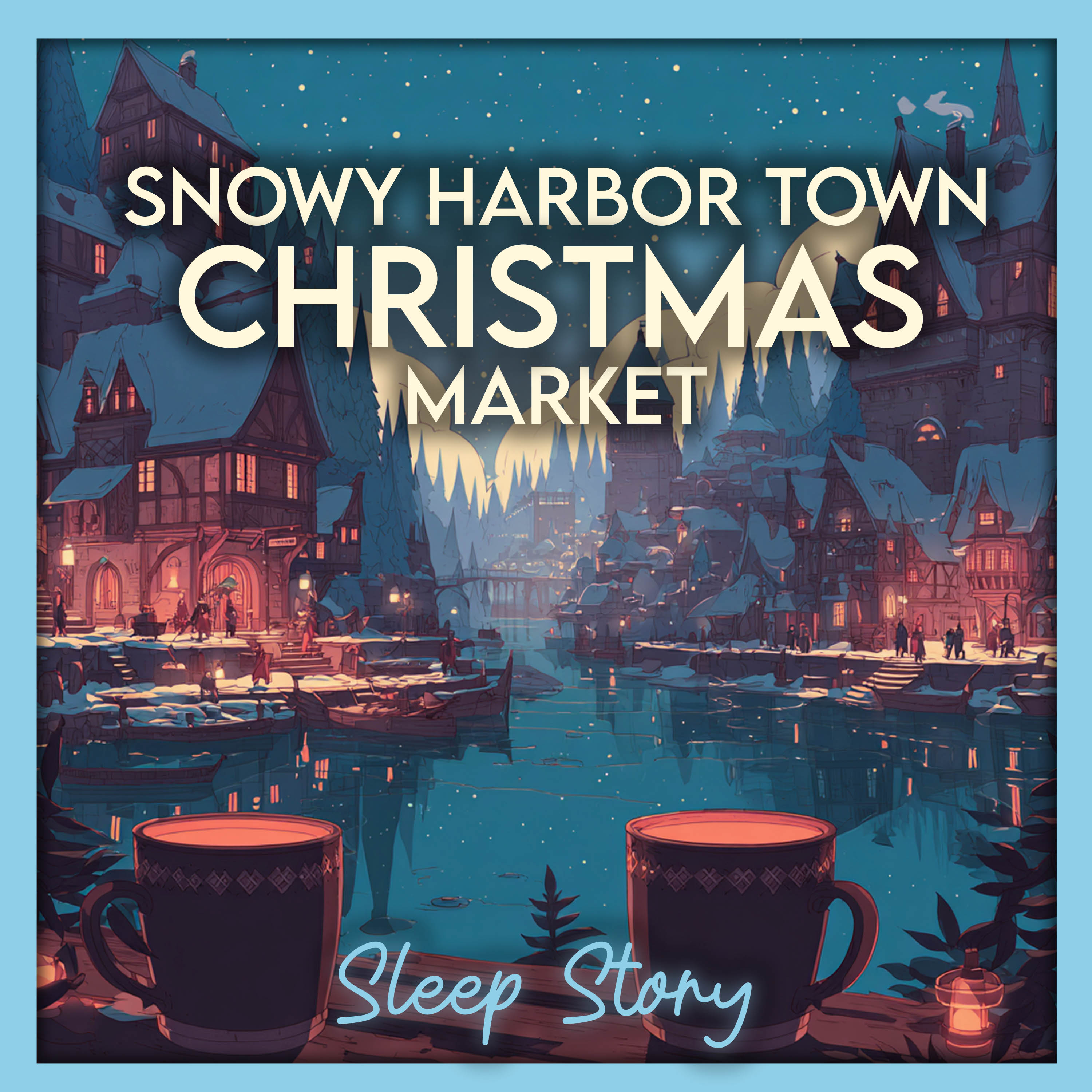 A Snowy Harbor Christmas Market: A Cozy Winter Sleep Story for Deep Peaceful Rest