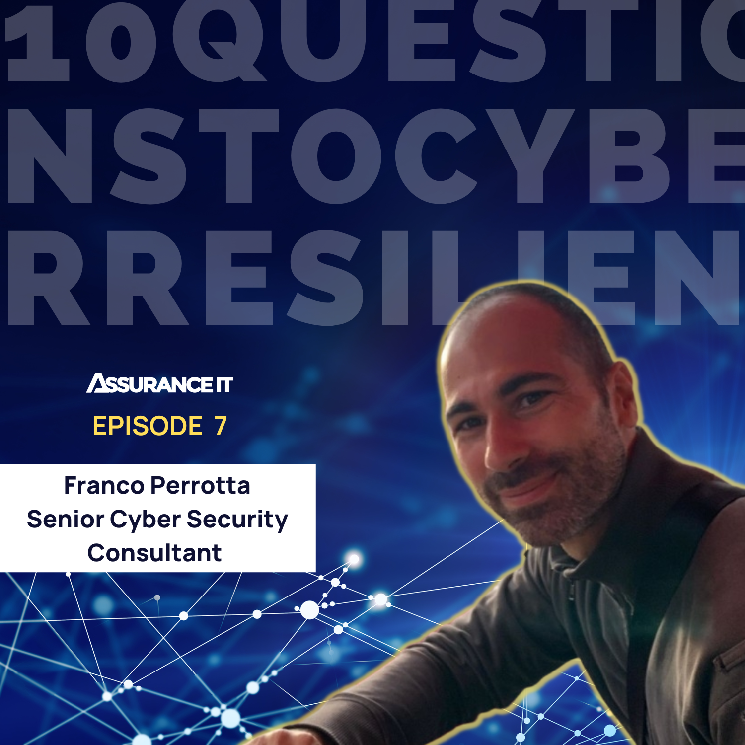 Artwork for podcast 10 Questions to Cyber Resilience