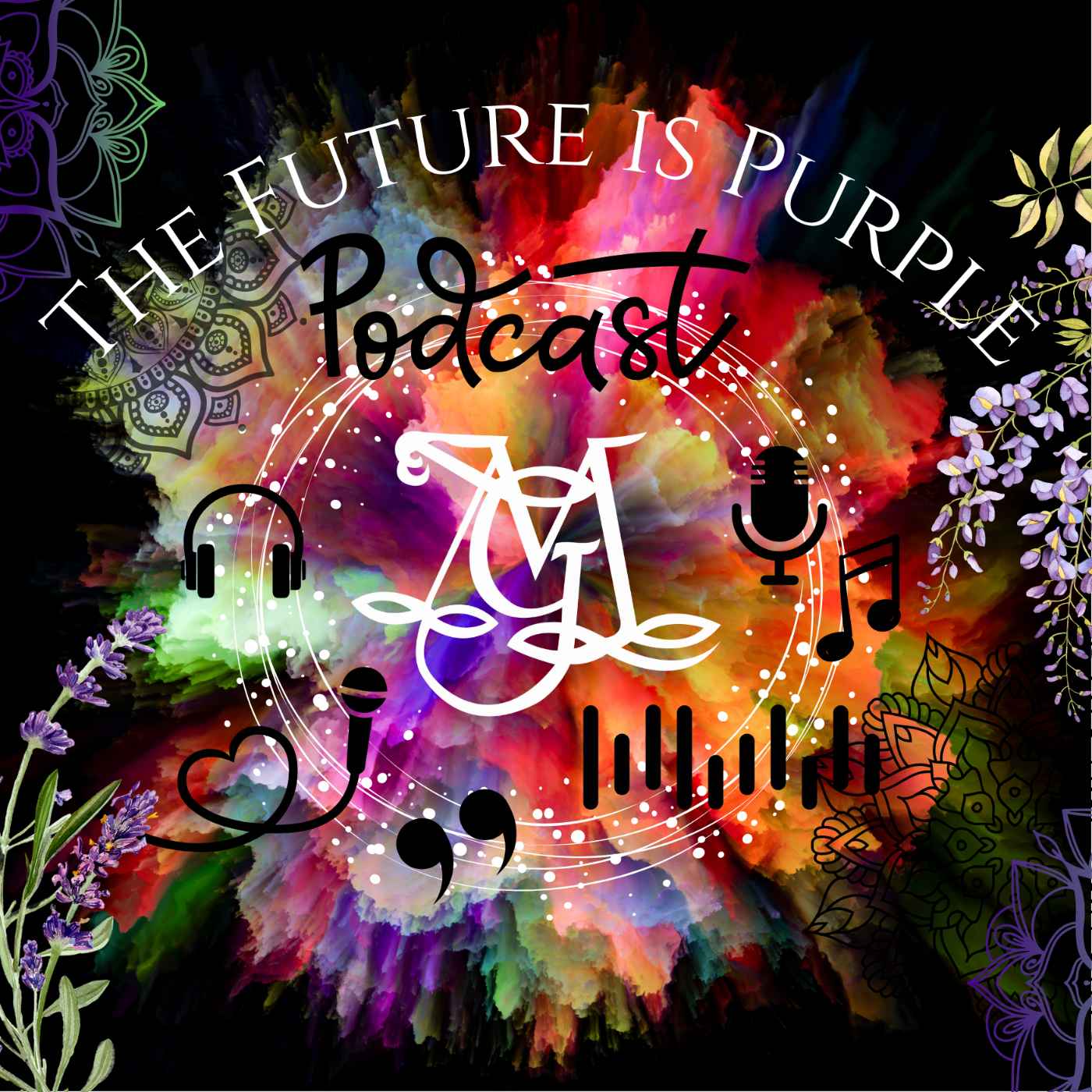 Artwork for The future is purple