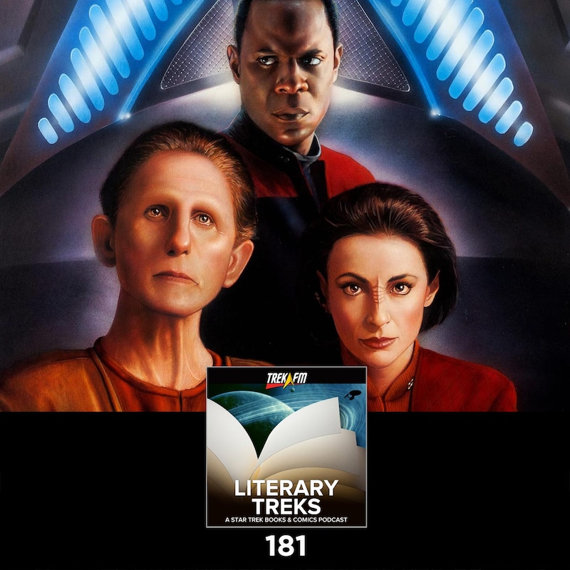 Artwork for podcast Literary Treks: A Star Trek Books and Comics Podcast