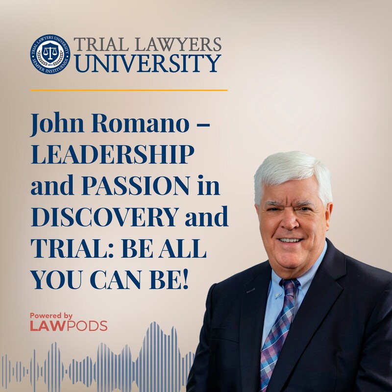 Artwork for podcast Trial Lawyers University