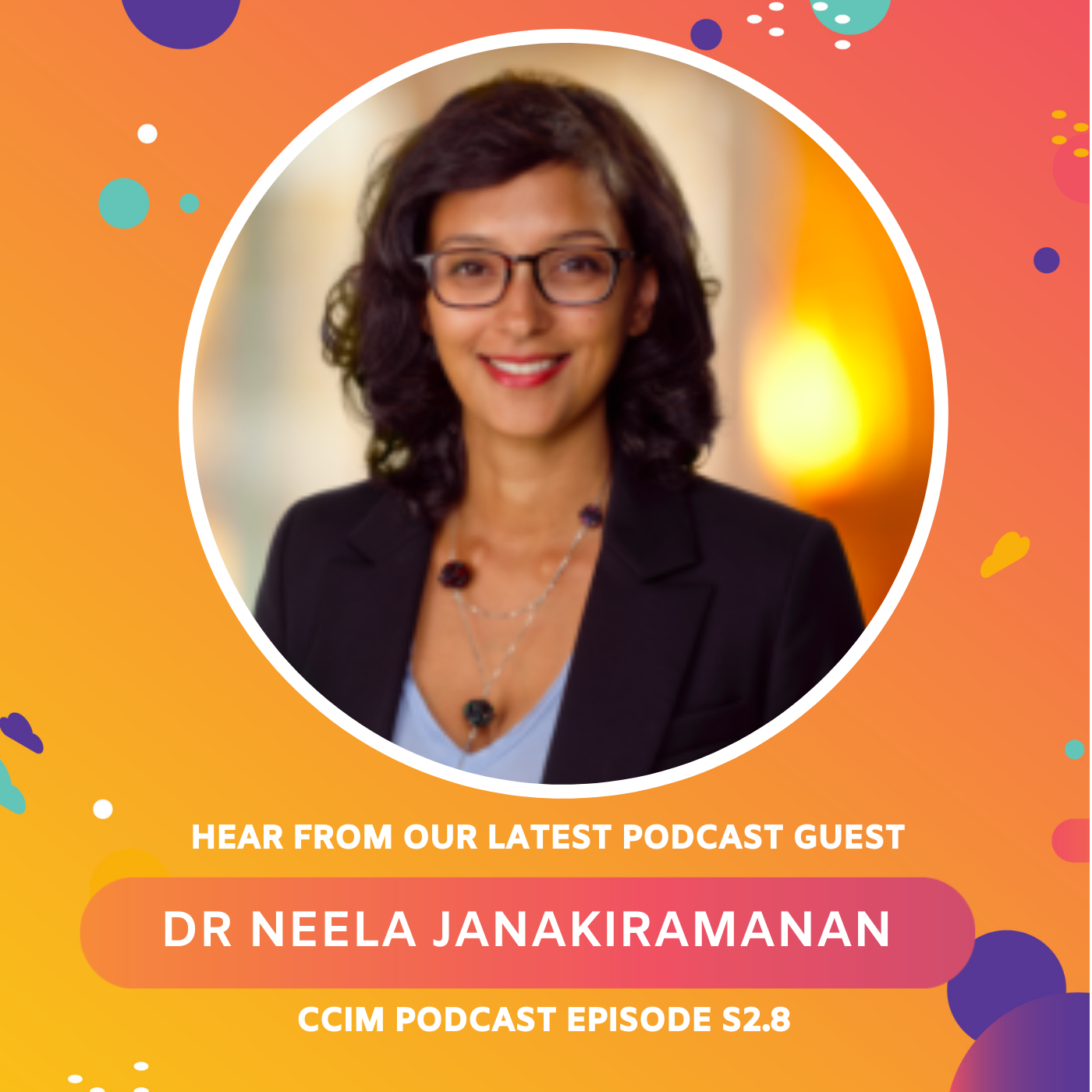 Dr Neela Janakiramanan episode artwork