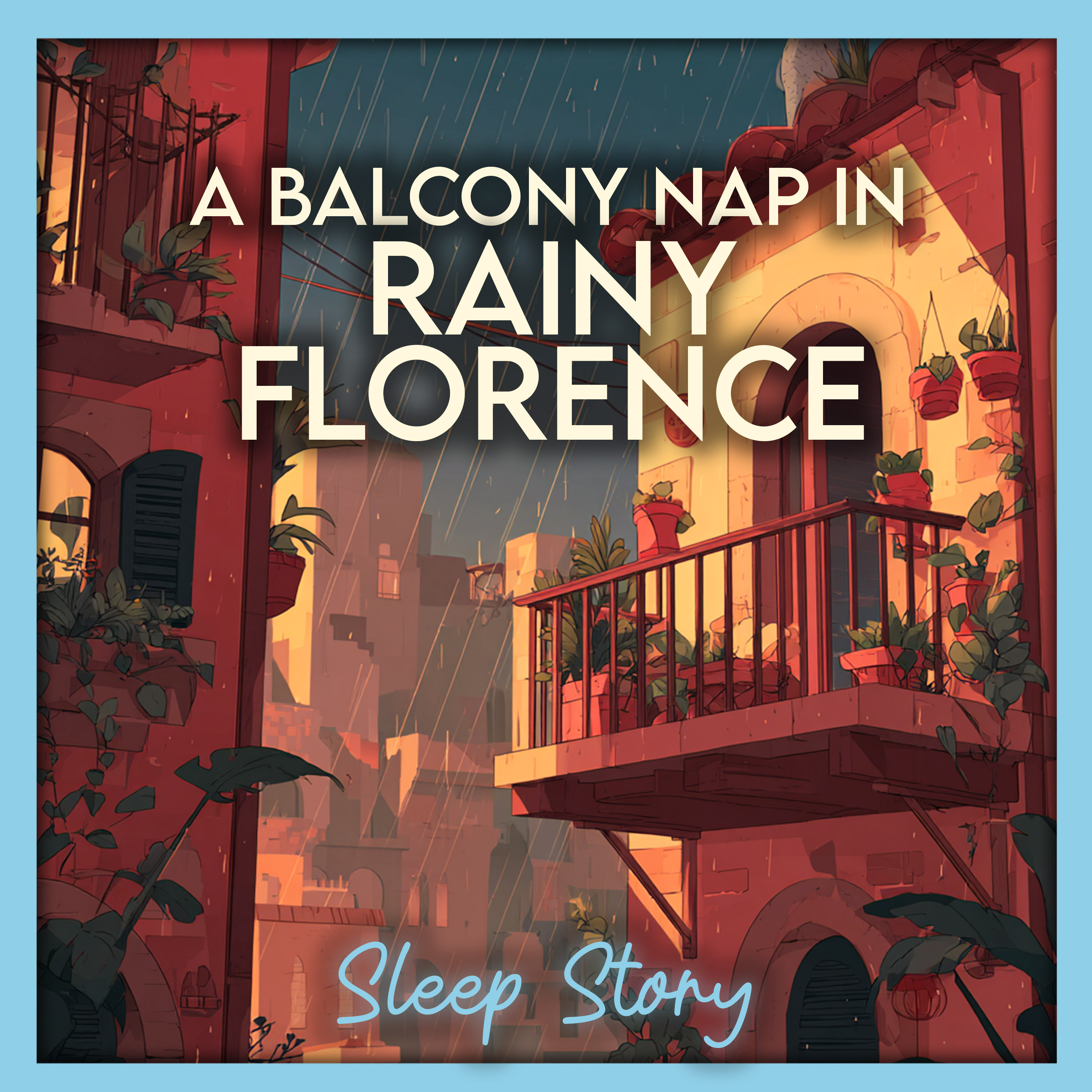 Drift to Sleep in Rainy Florence | Guided Sleep Story for Grown Ups with Calming Rain Sounds, Cozy Dreams and Peaceful Sleep Meditation