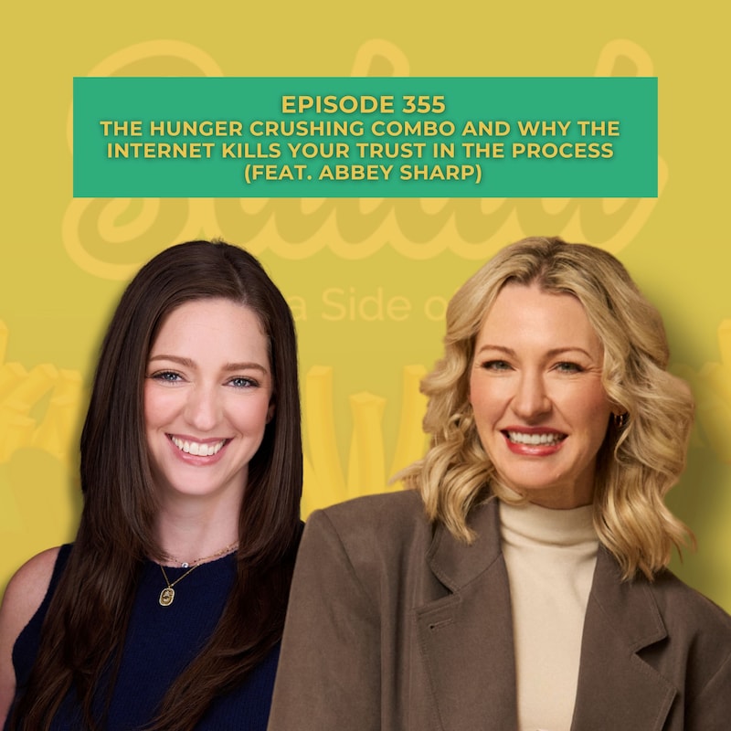 Artwork for podcast Salad With a Side of Fries  Nutrition, Wellness & Weight Loss