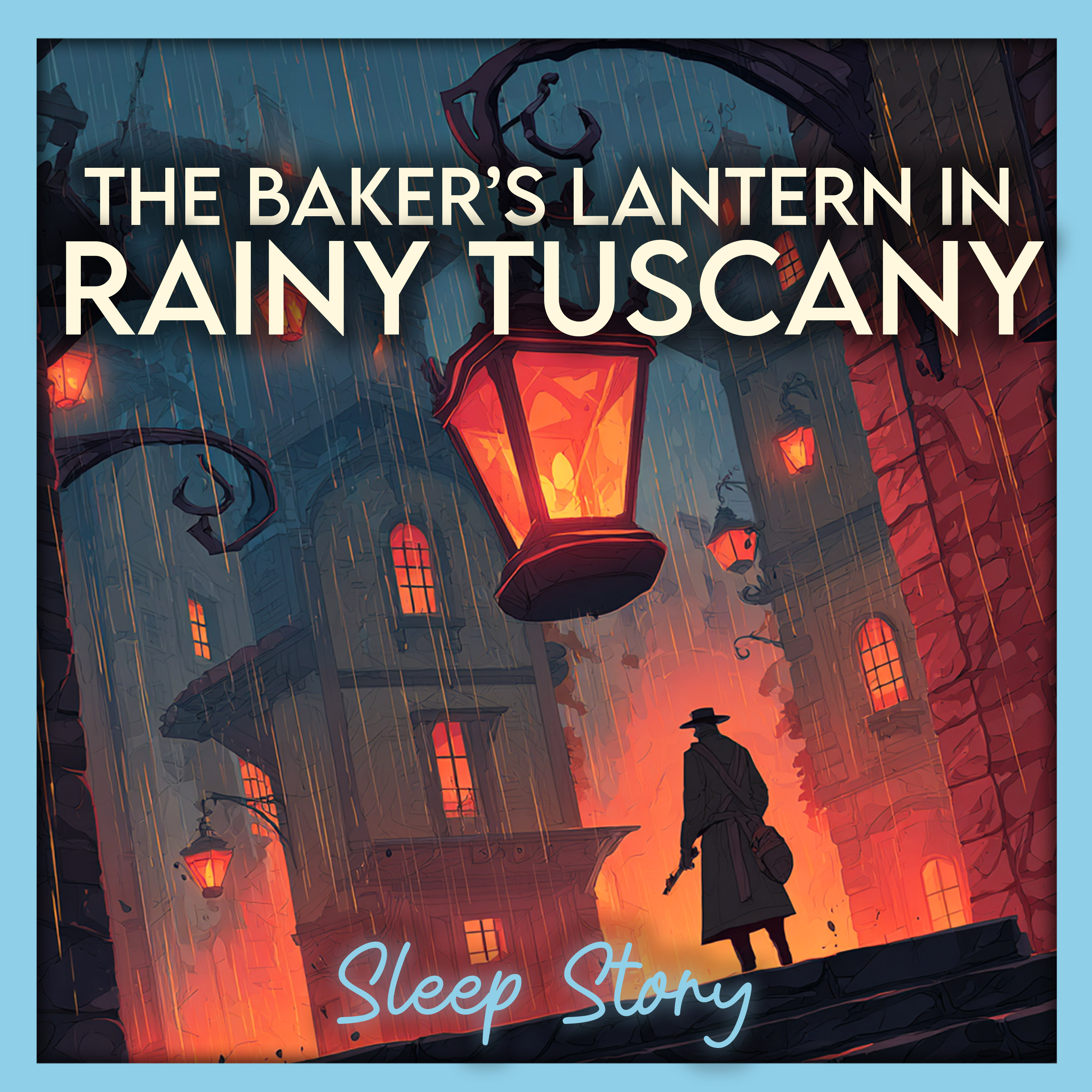 Bedtime Story for Grown Ups in Rainy Tuscany | A Cozy Sleep Tale of Bread, Lantern Light, and Mist | Soothing Narration