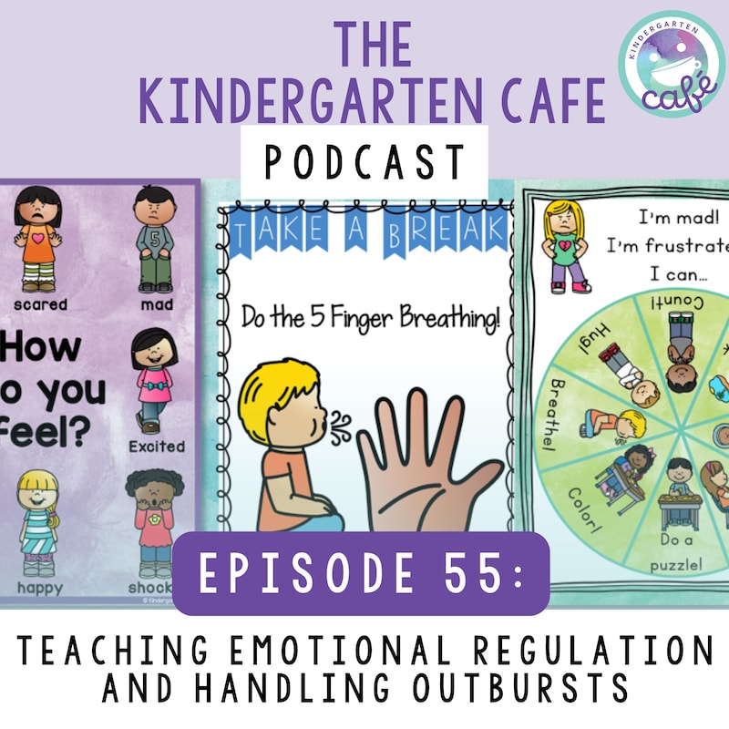 Artwork for podcast Kindergarten Cafe Podcast: Simple Tips for Teaching Kindergarten