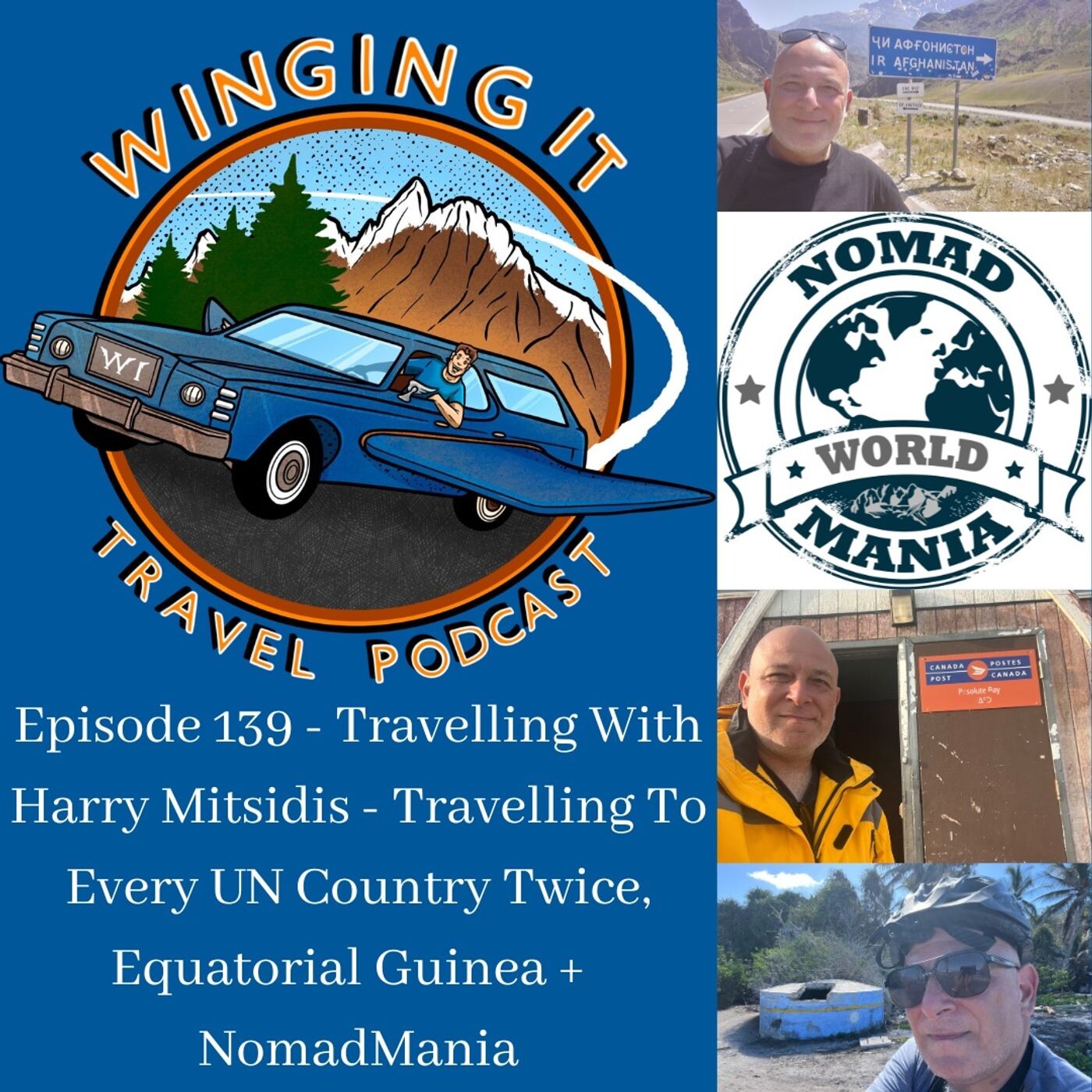 http://Episode%20139%20–%20Travelling%20With%20Harry%20Mitsidis%20–%20Travelling%20To%20Every%20UN%20Country%20Twice,%20Equatorial%20Guinea%20+%20%20NomadMania