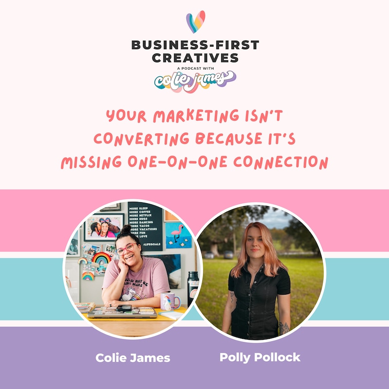 Artwork for podcast Business-First Creatives