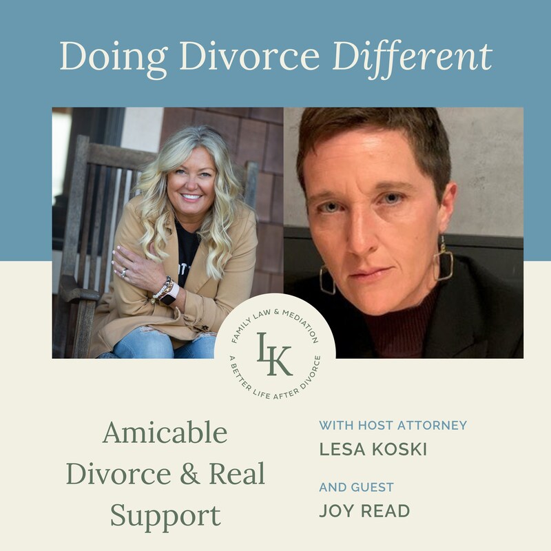 Artwork for podcast Doing Divorce Different with Lesa Koski