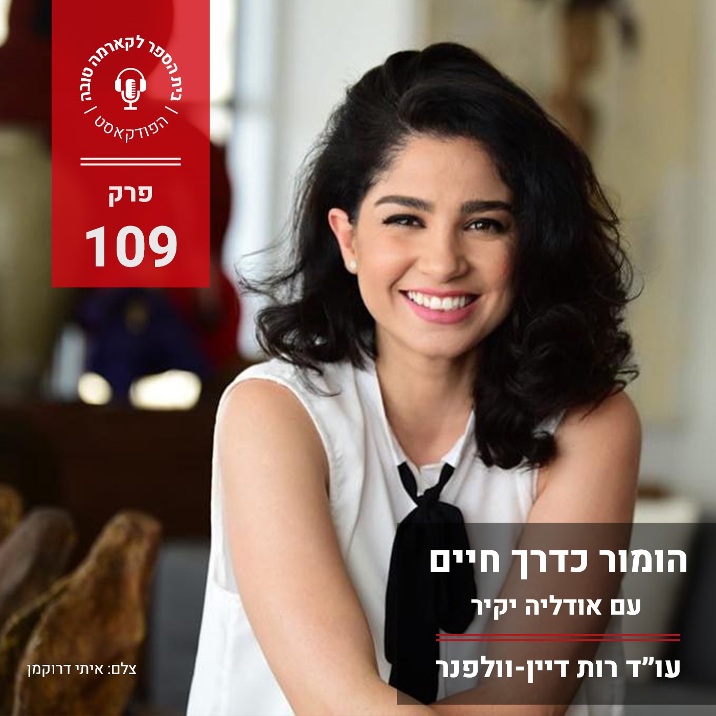 הומור כדרך חיים - אודליה יקיר episode artwork