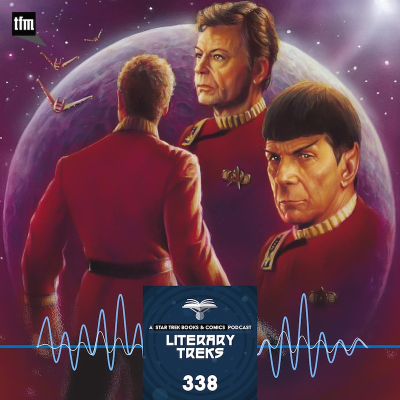 Artwork for podcast Literary Treks: A Star Trek Books and Comics Podcast