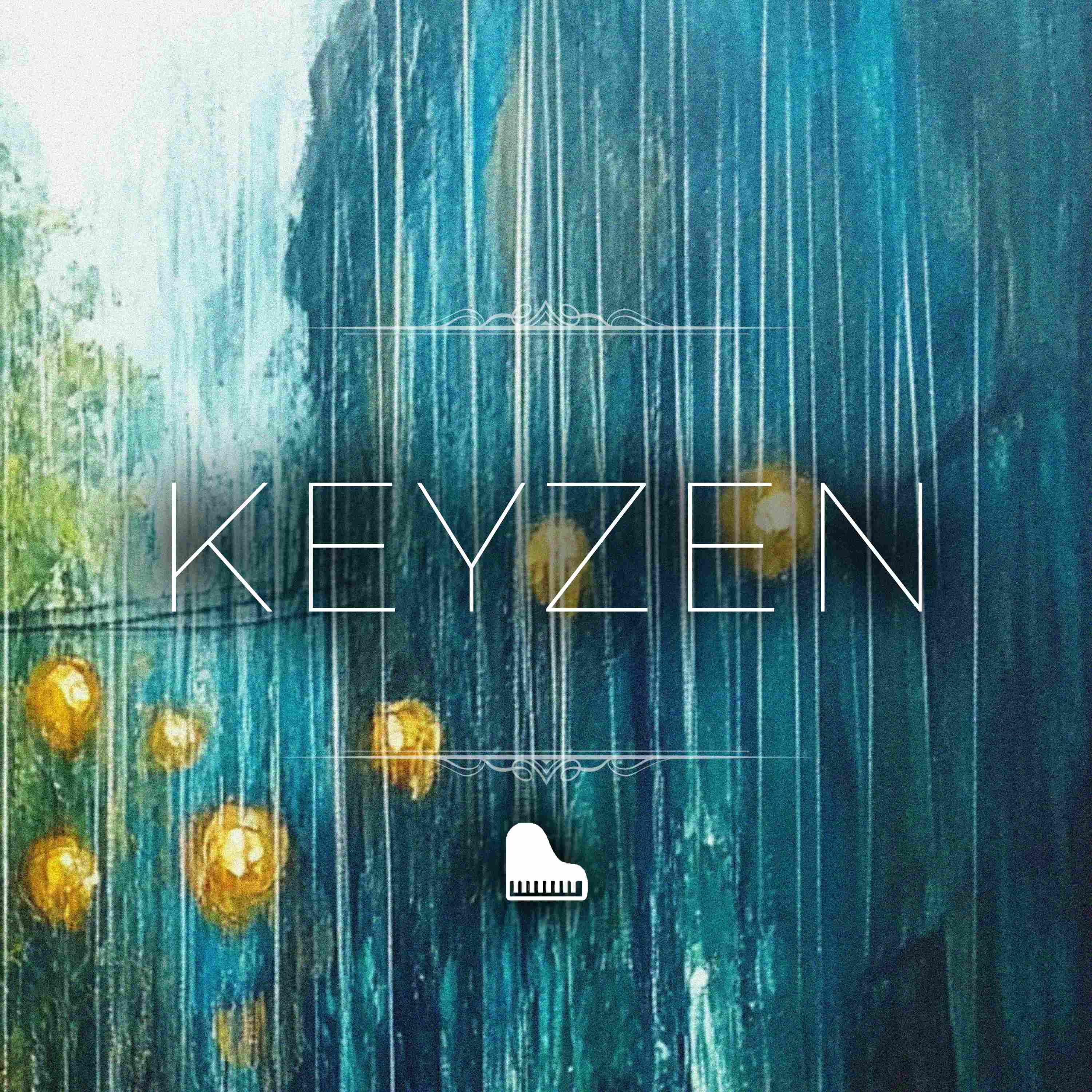 Stress Relief Piano with Gentle Rain - 2 Hours - "Midnight Bloom" episode artwork