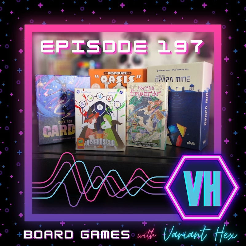 Artwork for podcast BOARD GAMES with Variant Hex