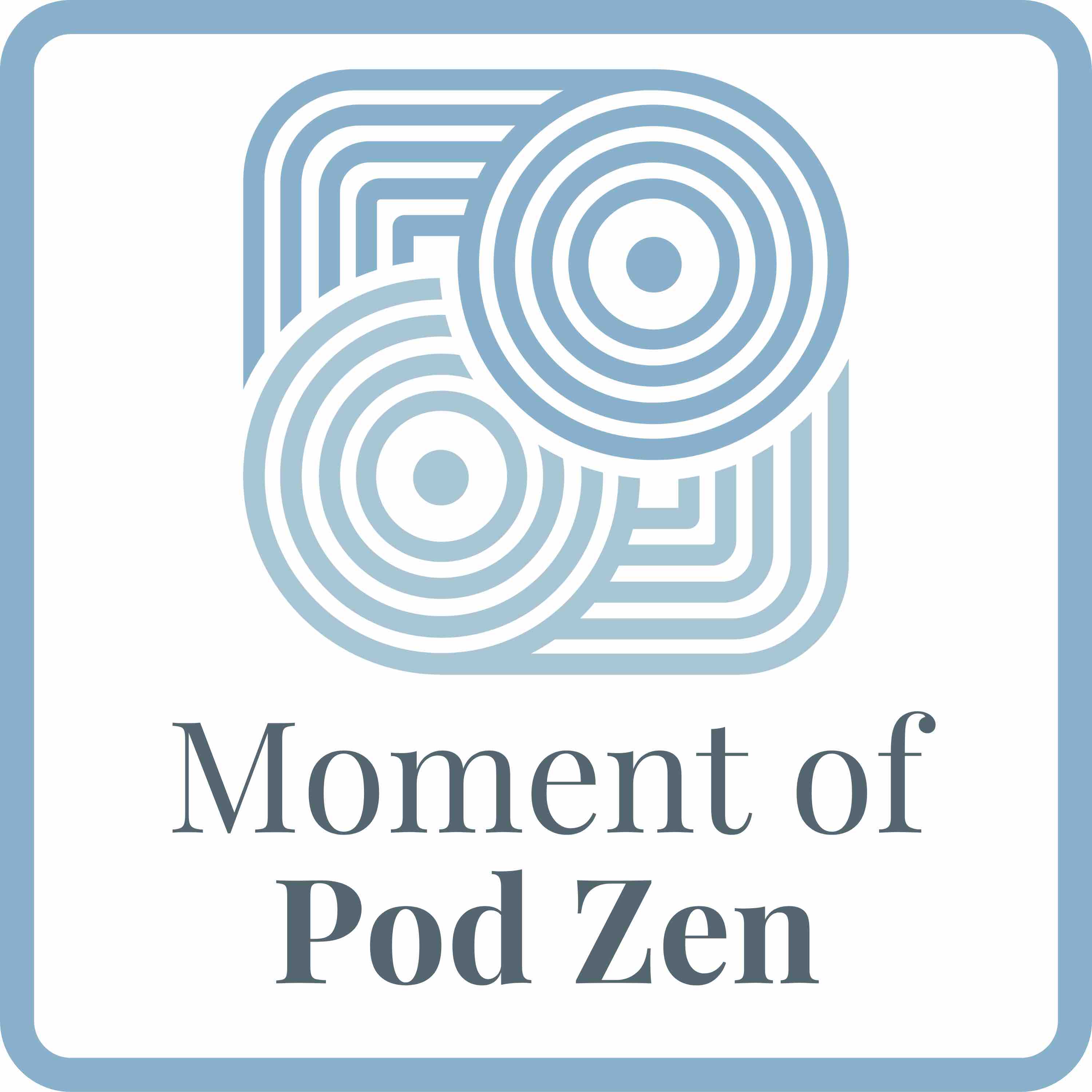 Artwork for podcast Moment of Pod Zen