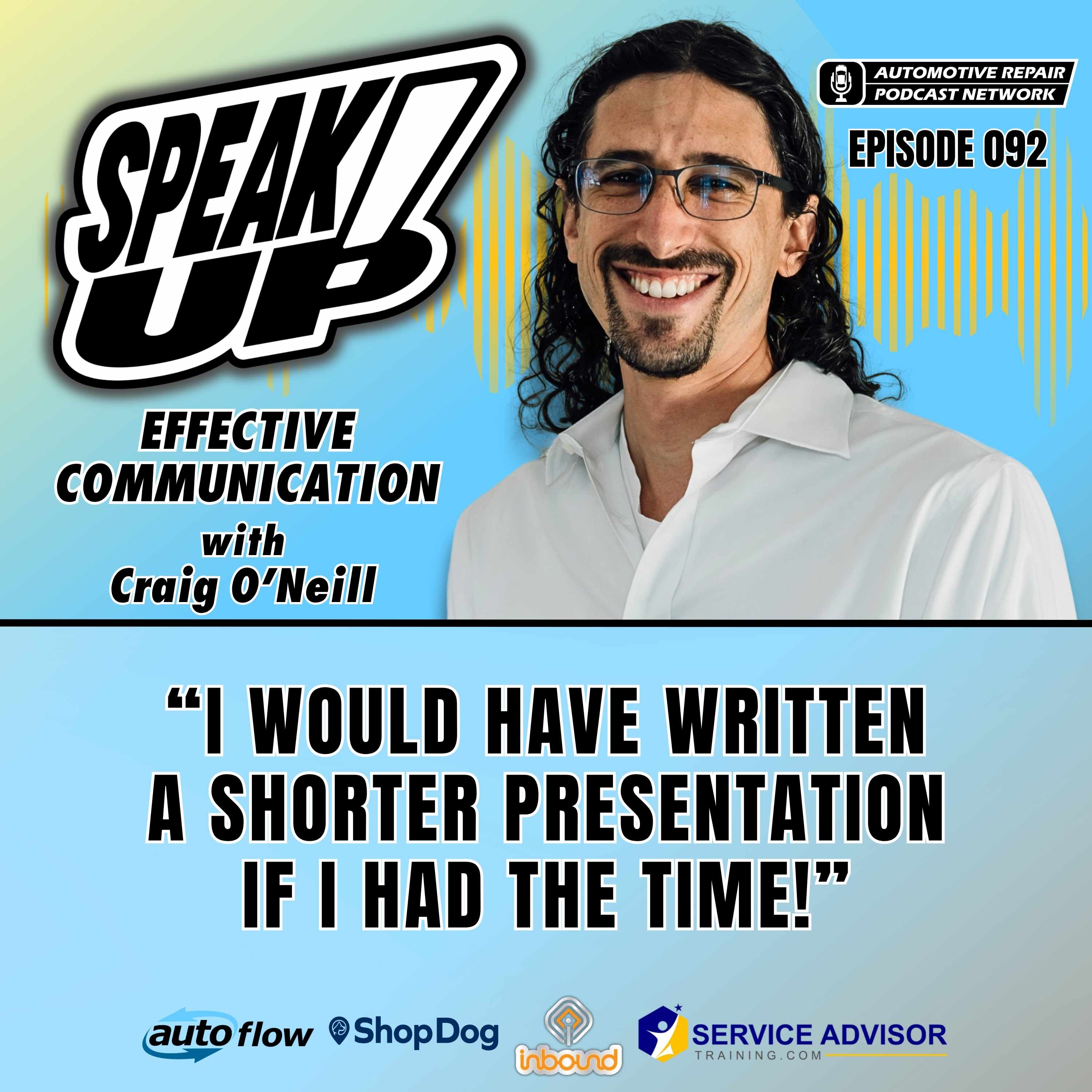 "I Would Have Written a Shorter Presentation If I Had the Time!" [E092] episode artwork