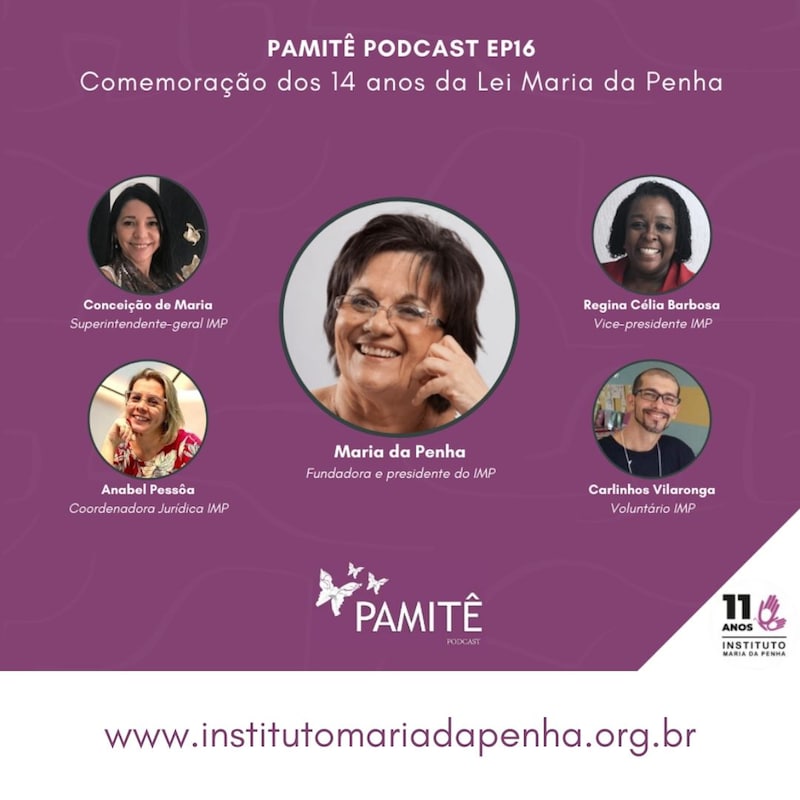 Artwork for podcast Pamitê｜Instituto Maria da Penha