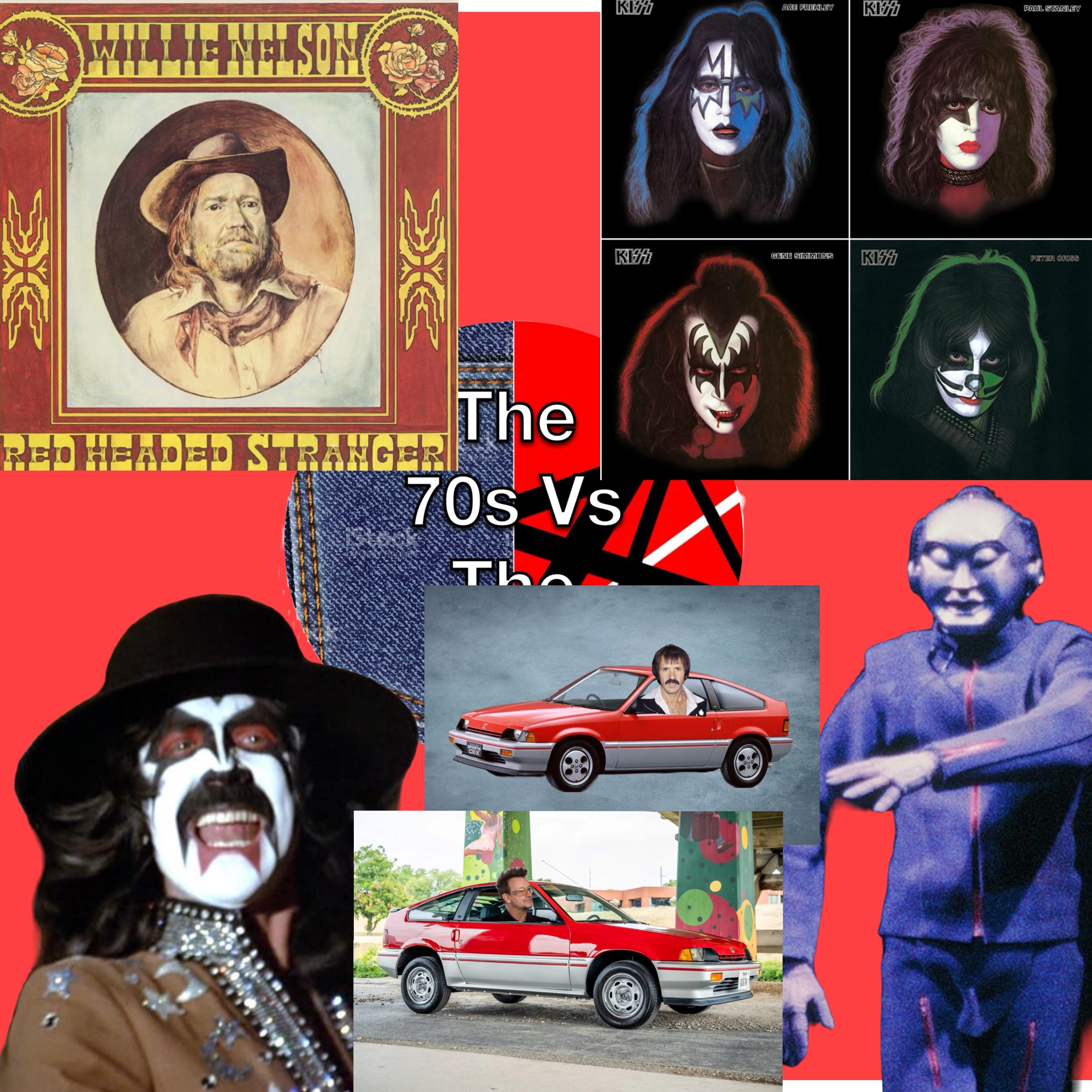 KISS Face--Willie Nelson Vs Mr. Roboto & Bono Vs Bono