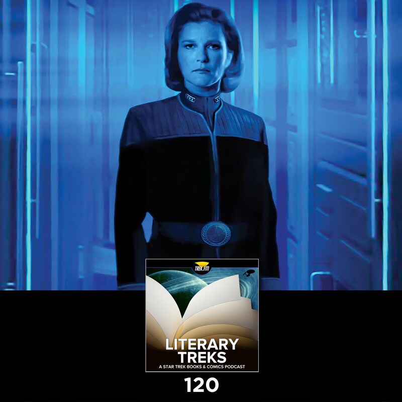 Artwork for podcast Literary Treks: A Star Trek Books and Comics Podcast