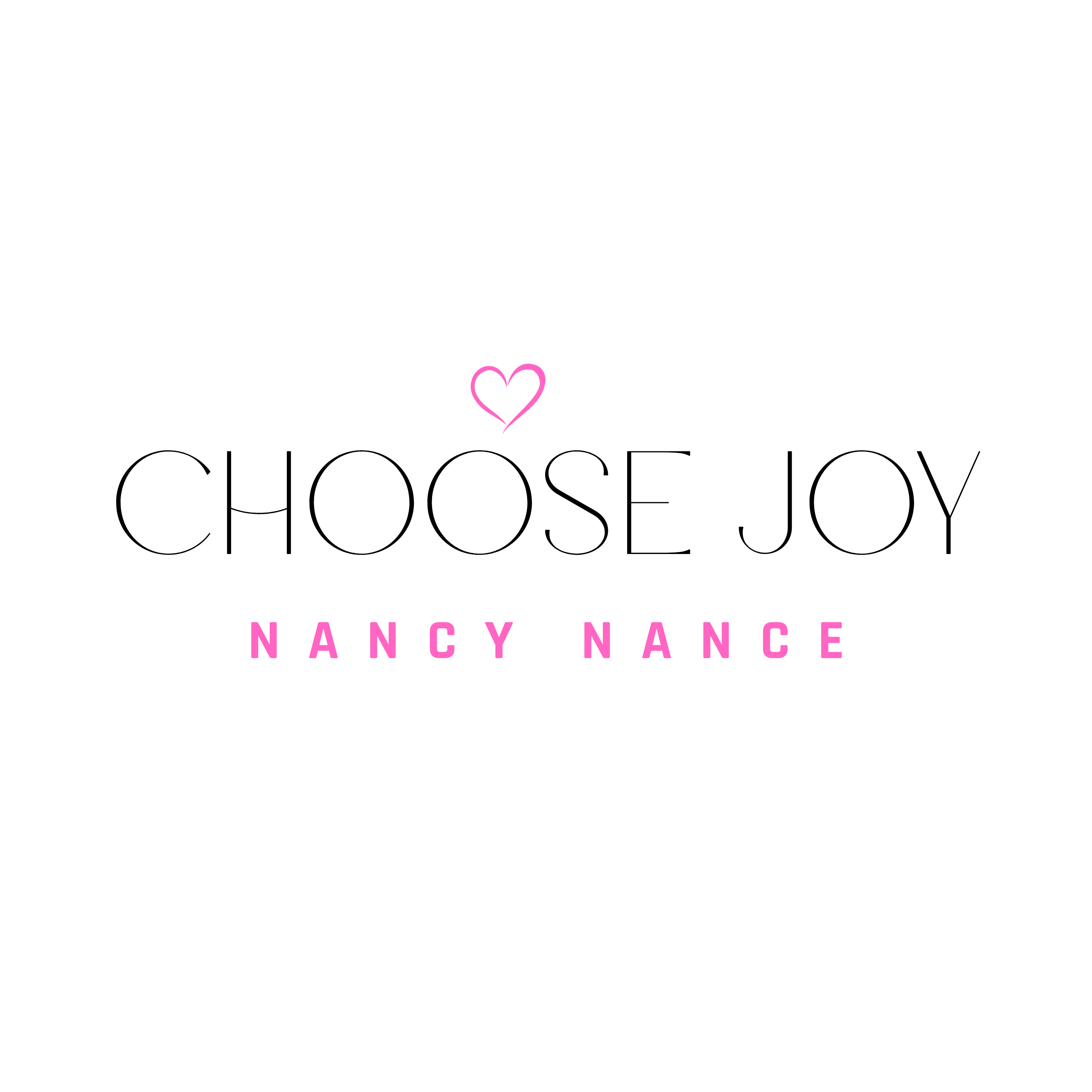 Choose Joy with Nancy Nance cover art