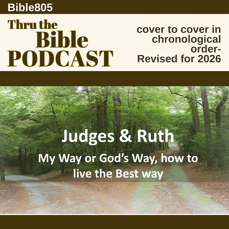Artwork for podcast Thru the Bible, cover to cover in chronological order