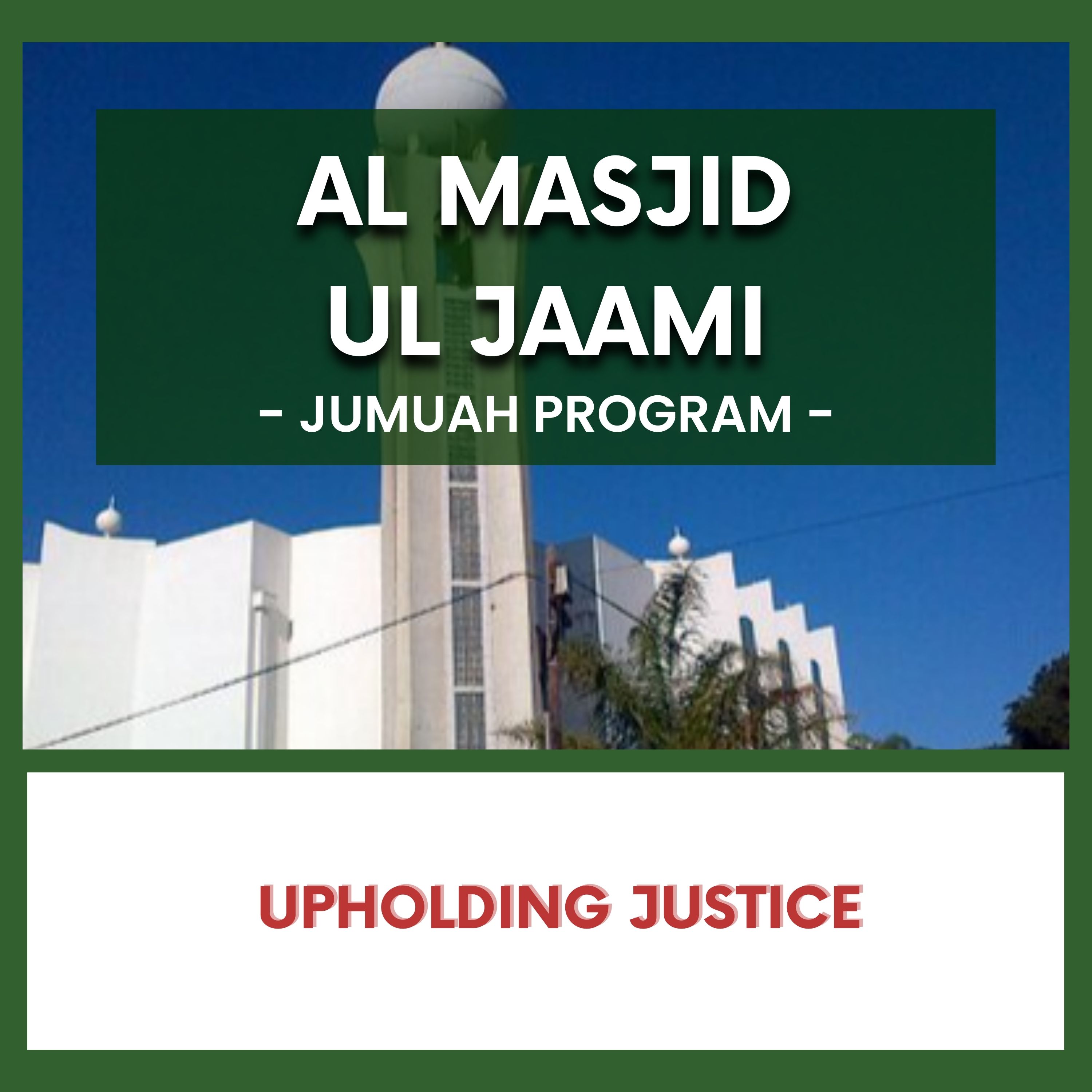 Upholding Justice episode artwork