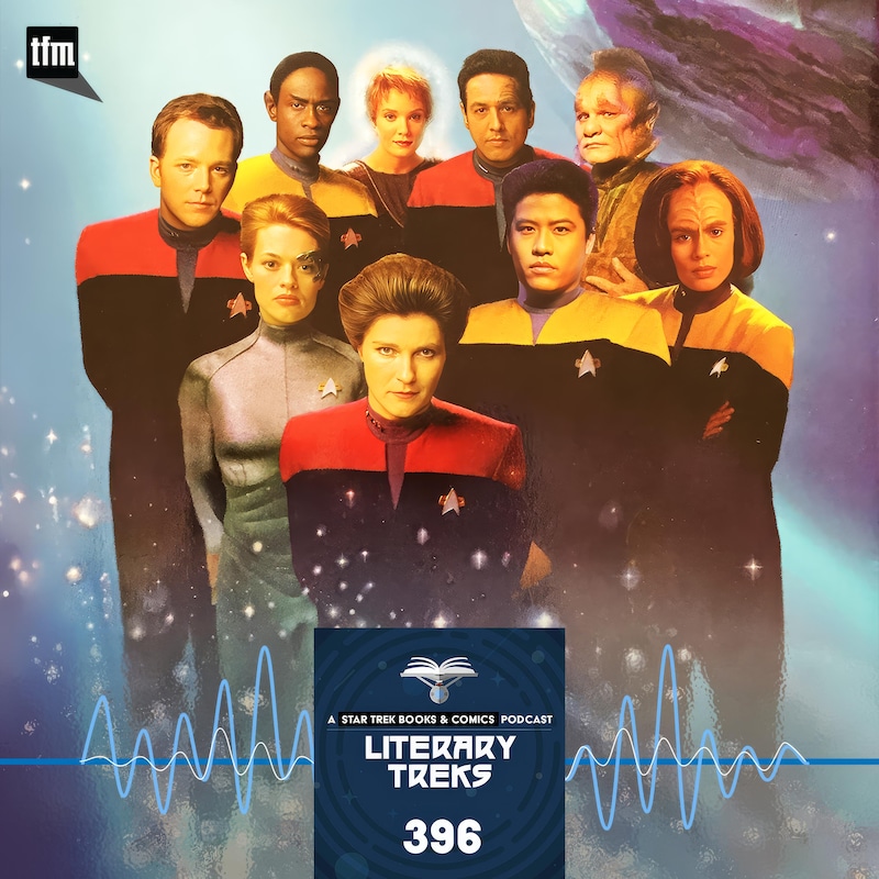 Artwork for podcast Literary Treks: A Star Trek Books and Comics Podcast