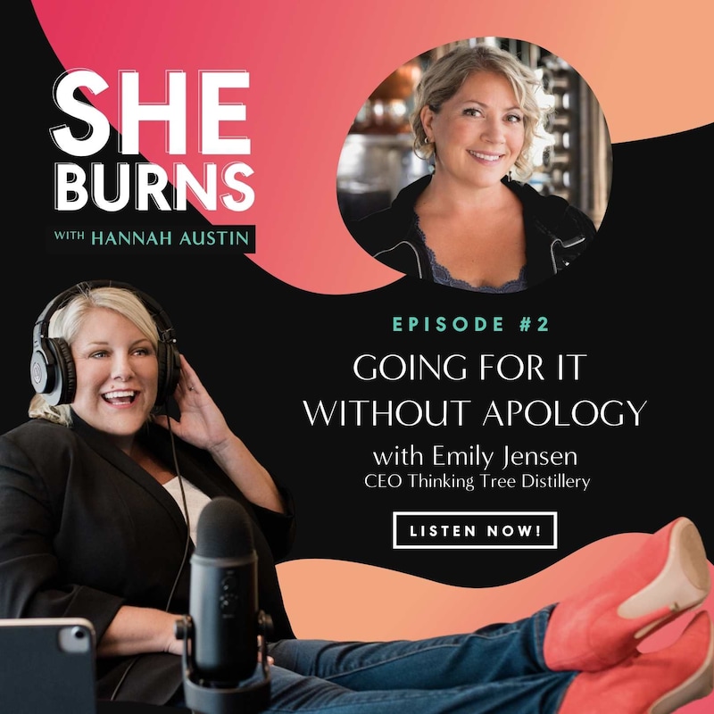 Artwork for podcast Burn Brightly with Hannah Austin