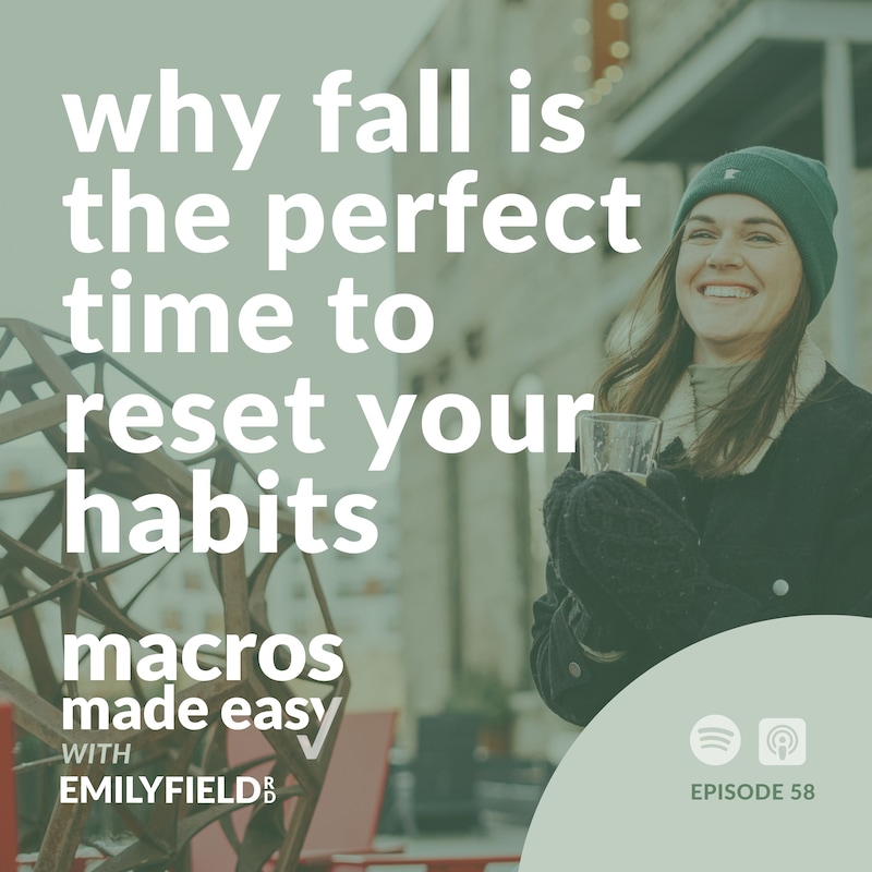 Artwork for podcast Macros Made Easy with Emily Field RD