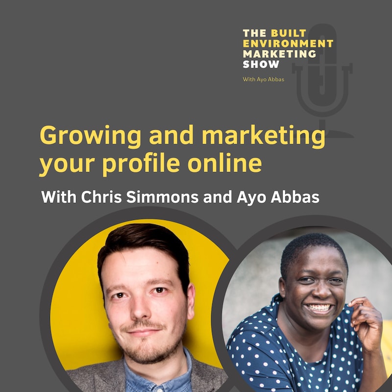 Artwork for podcast The Built Environment Marketing Show:  marketing strategies and tactics for architects and engineers