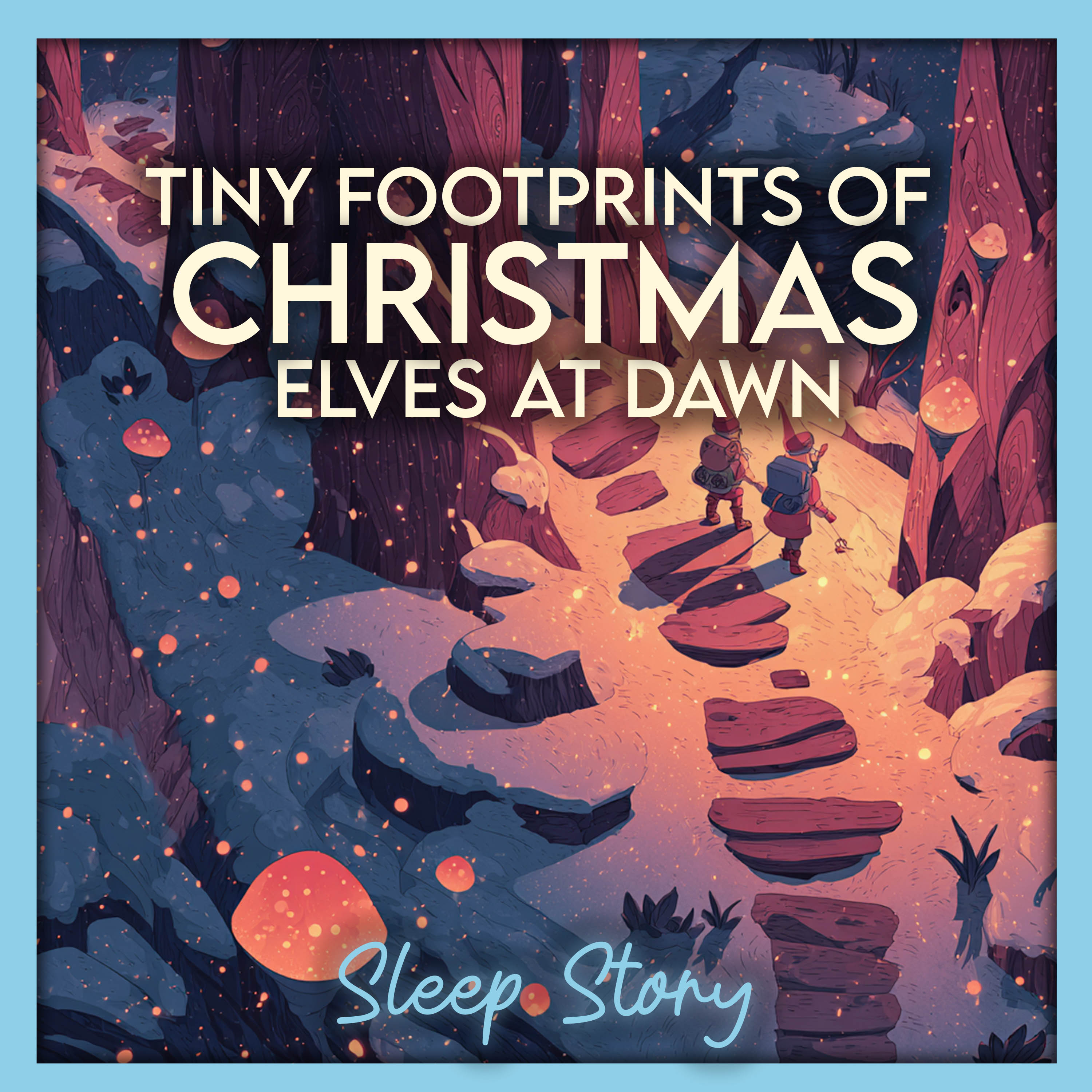 Tiny Footprints in the Snow ❄️ A Cozy Winter Sleep Story for Grown Ups | Deep Sleep & Peaceful Relaxation