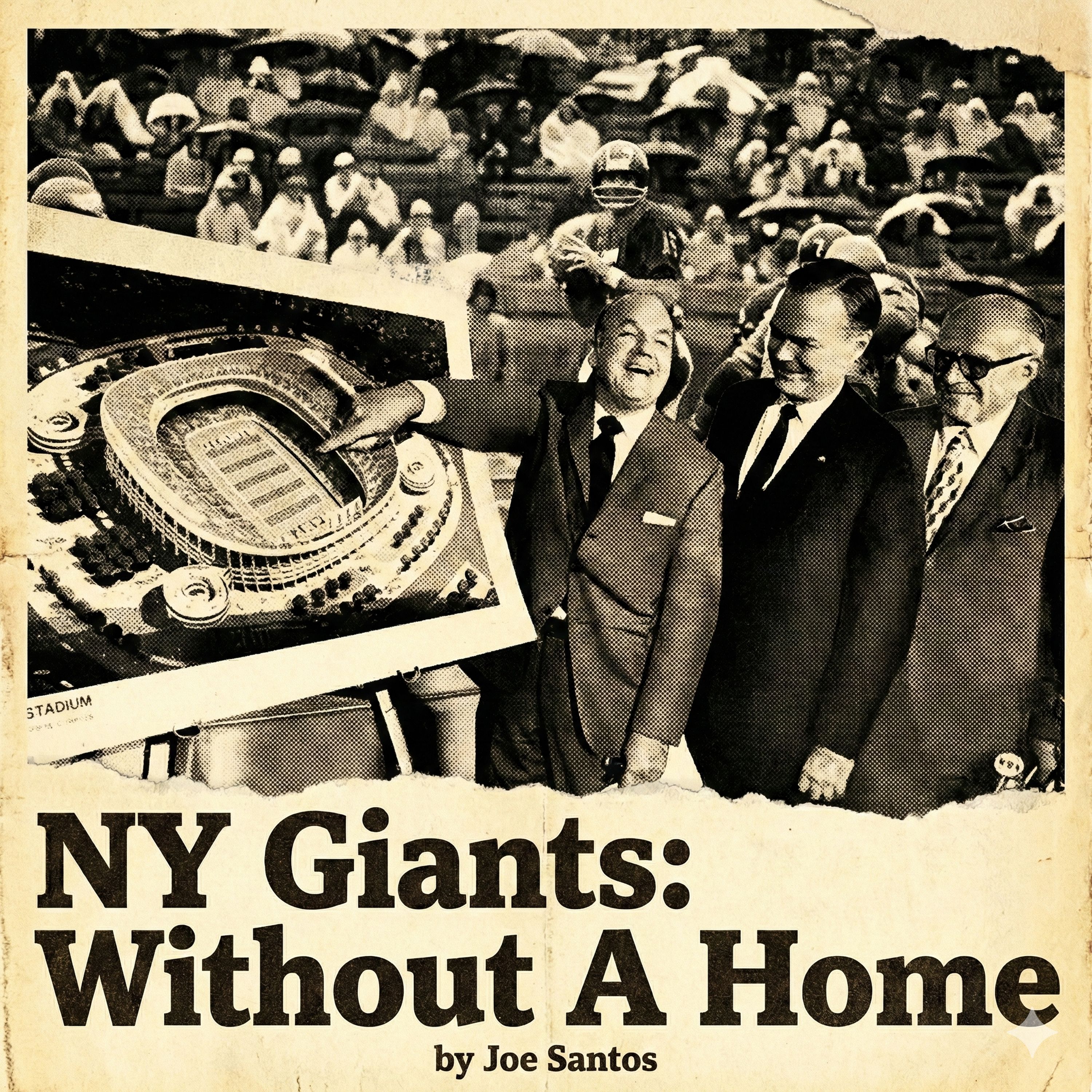 NY Giants: Without A Home cover art