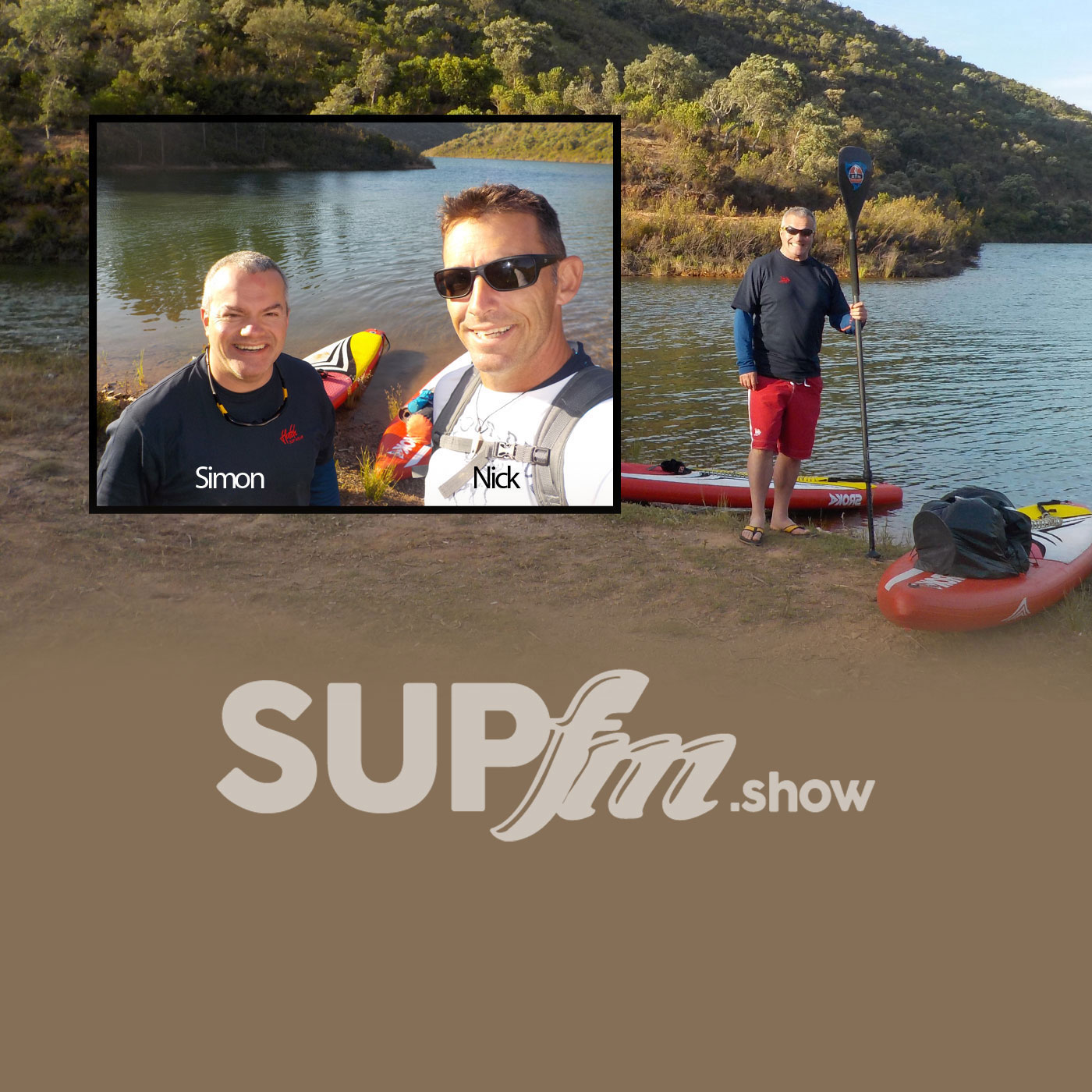 Artwork for podcast SUPfm  The International Stand Up Paddle Board Podcast